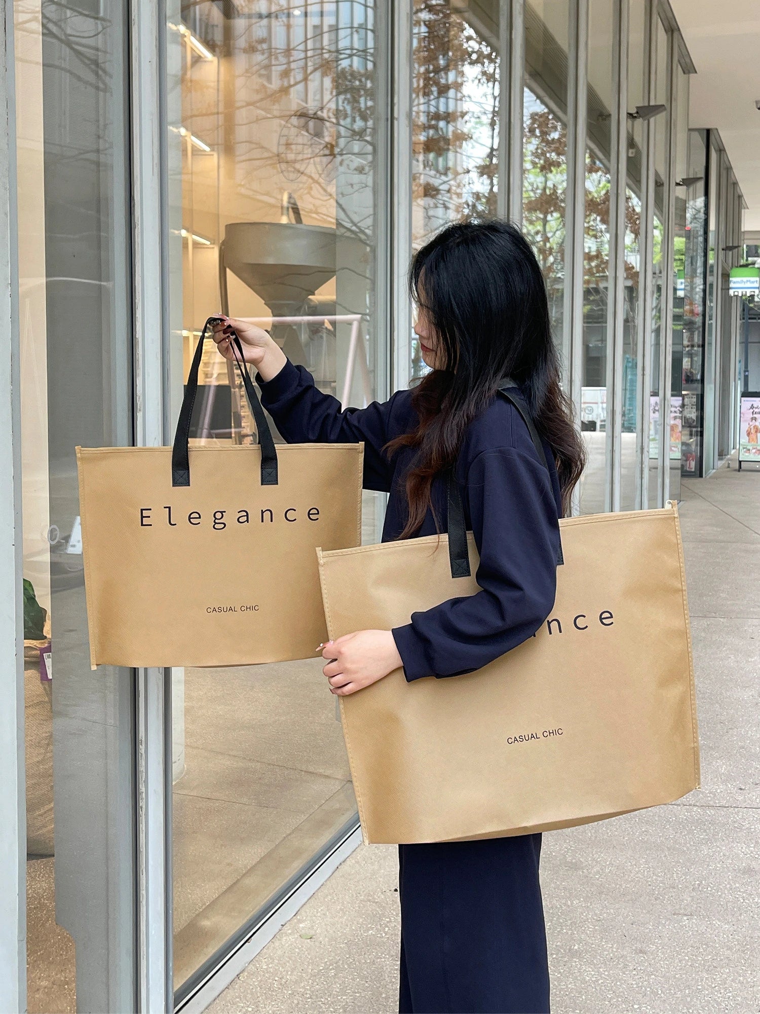 Boutique Non-Woven Tote Bags — 12 Styles product view 2