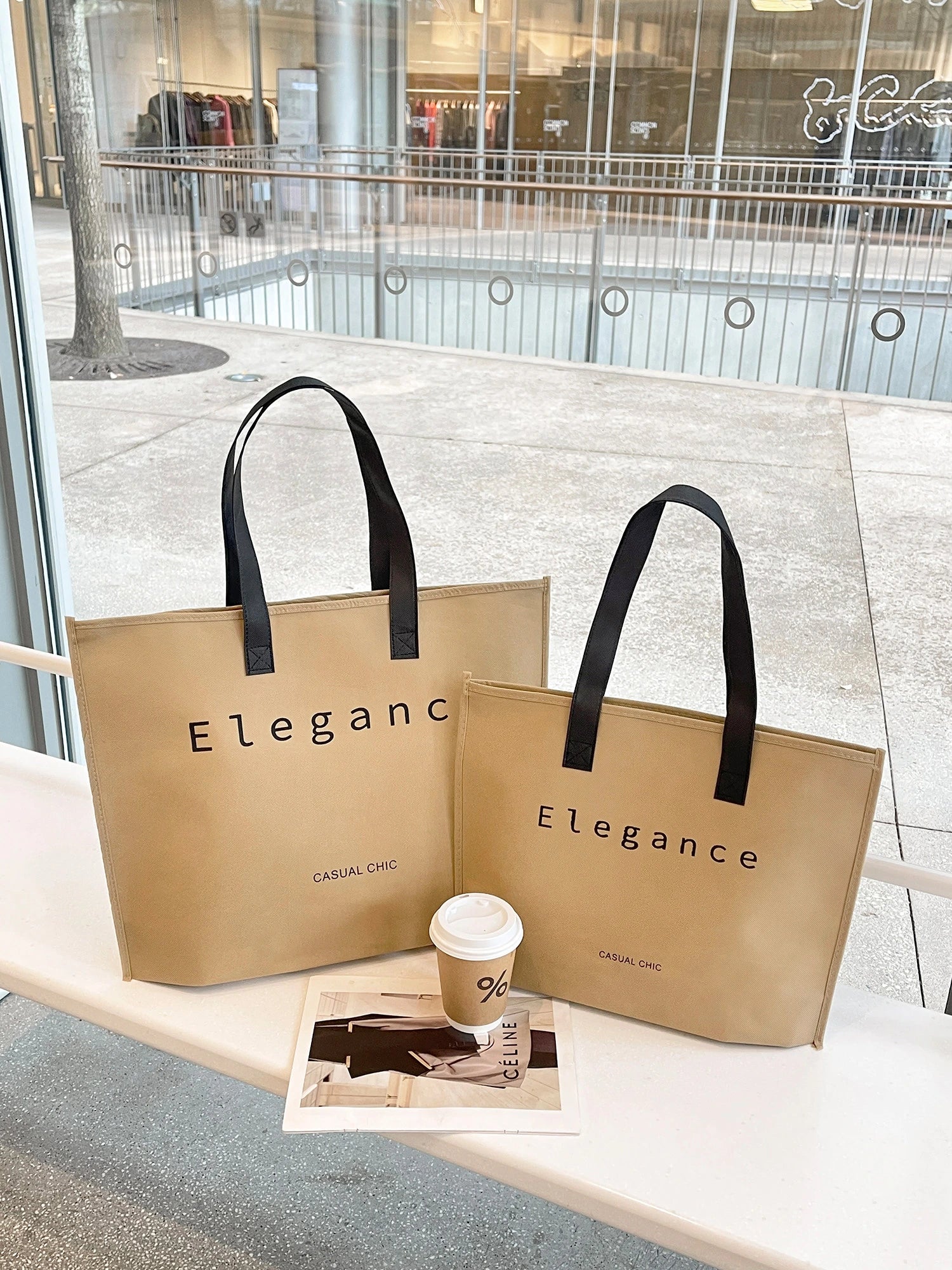 Boutique Non-Woven Tote Bags — 12 Styles product view 5