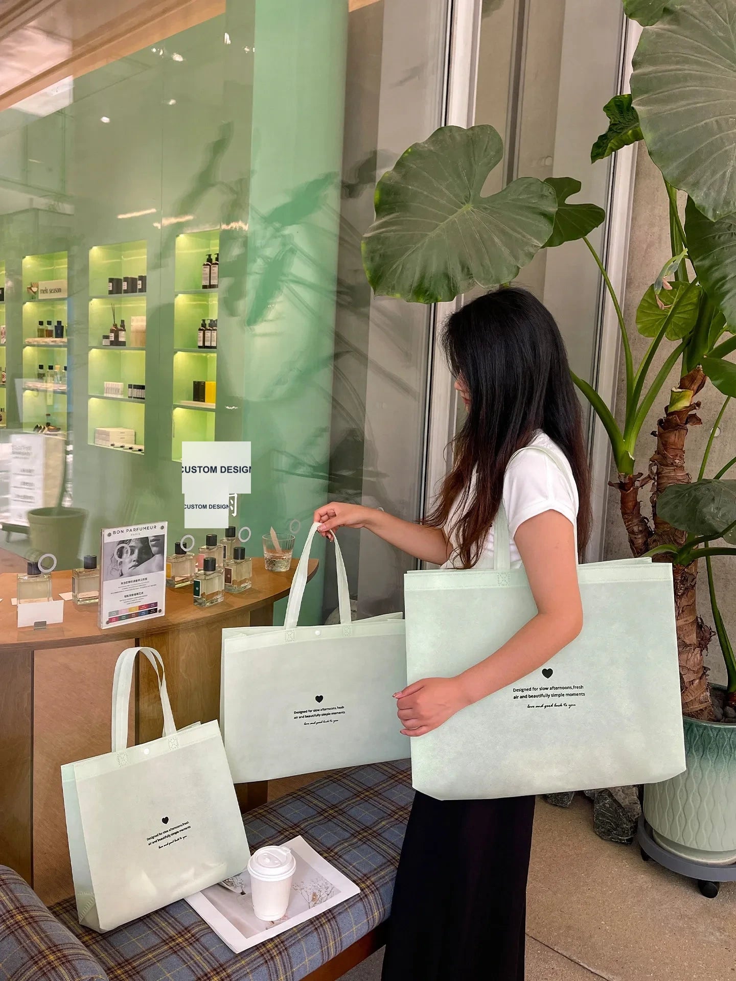 Boutique Non-Woven Tote Bags — 13 Styles product view 3