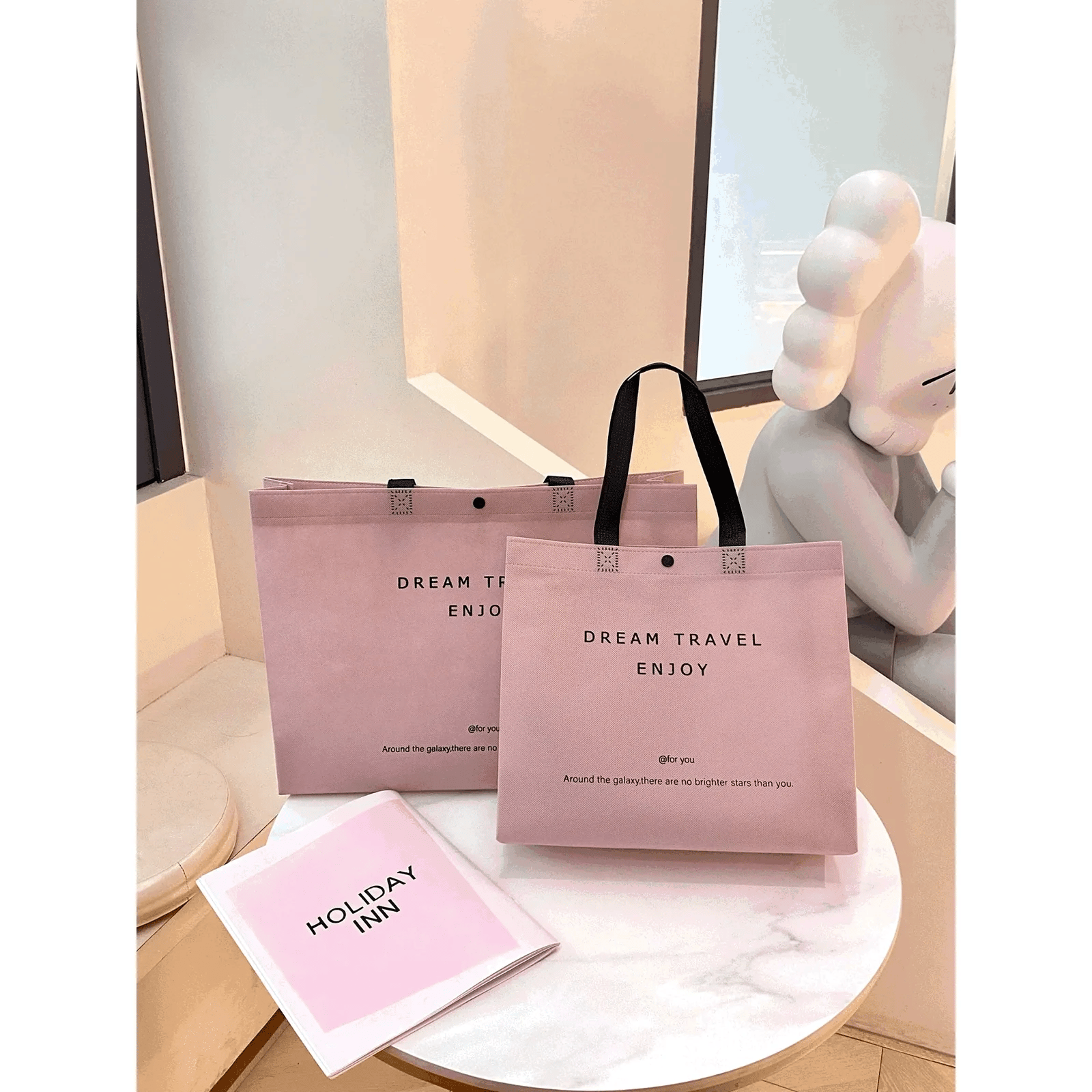 Boutique Non-Woven Tote Bags — 13 Styles animated product view 1
