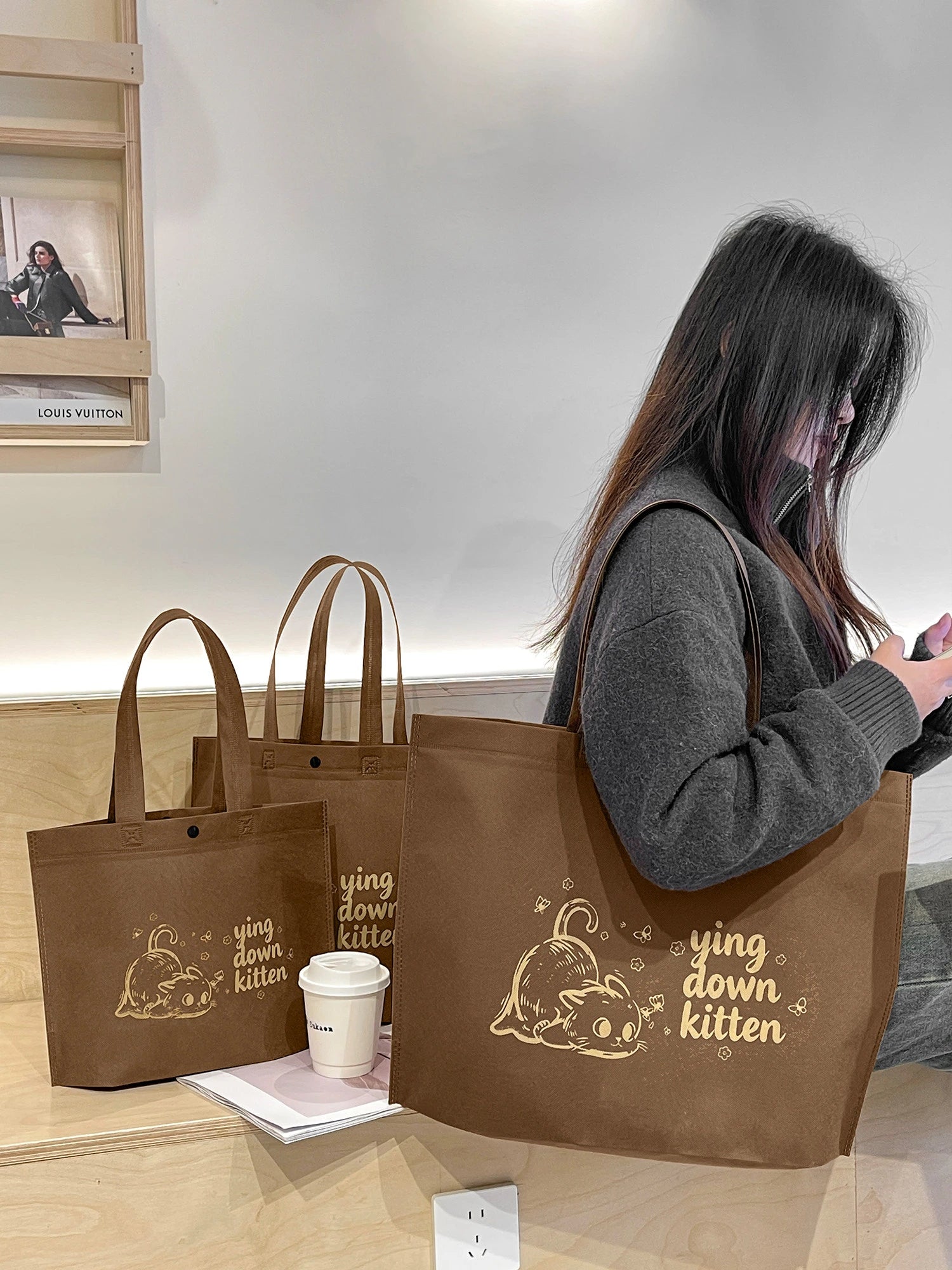 Boutique Non-Woven Tote Bags — 14 Styles product view 1