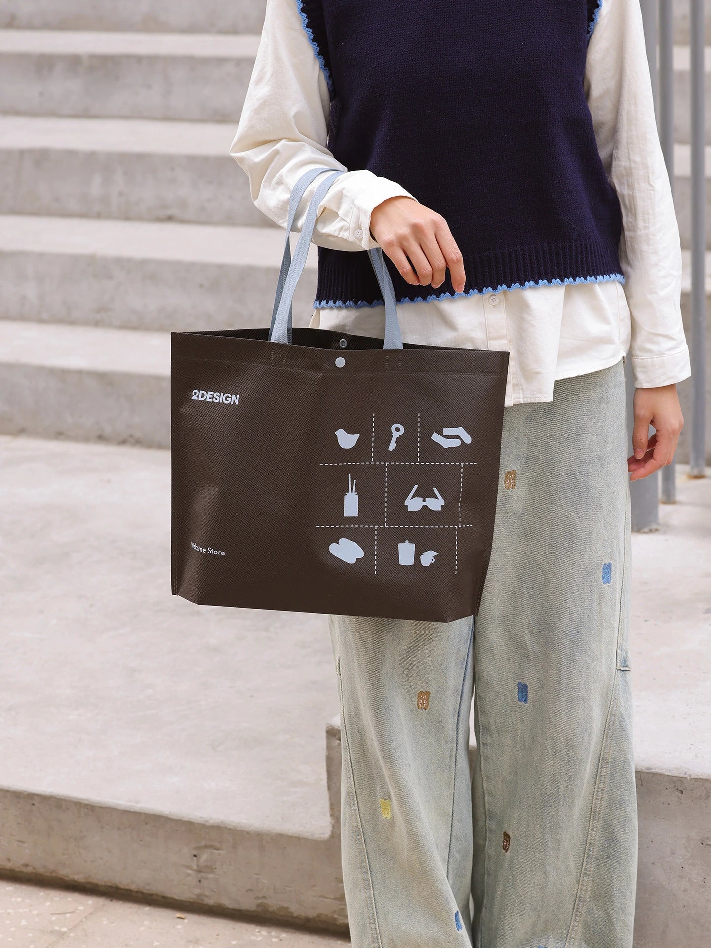 Boutique Non-Woven Tote Bags — 14 Styles product view 3