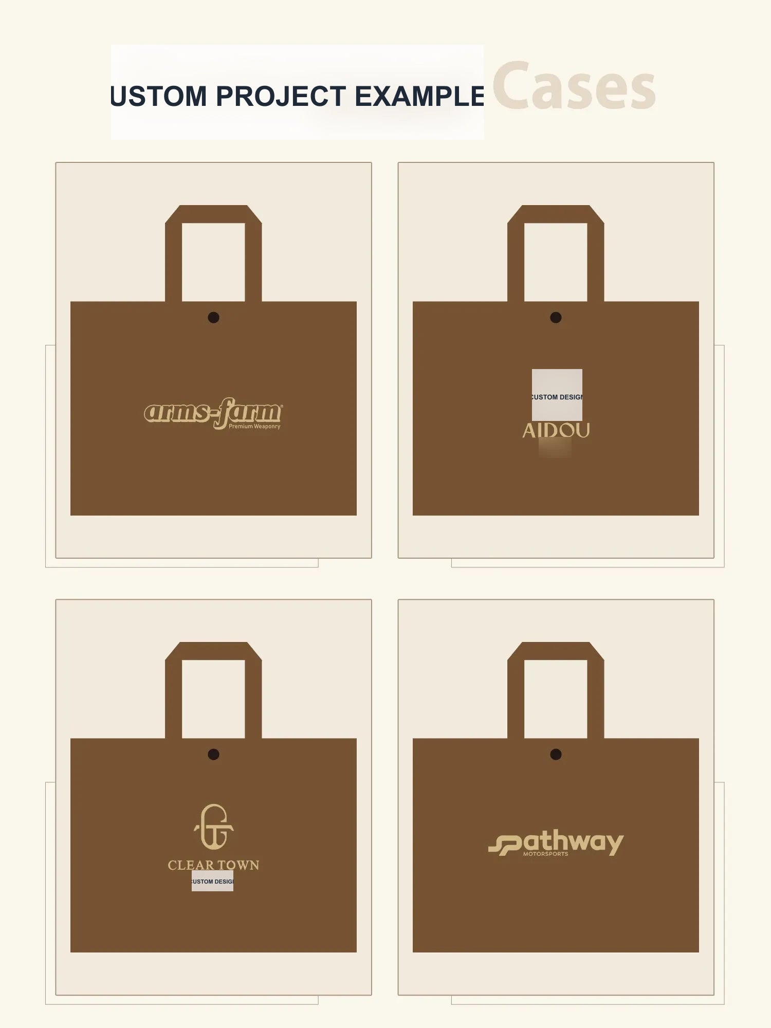 Boutique Non-Woven Tote Bags — 14 Styles product view 3