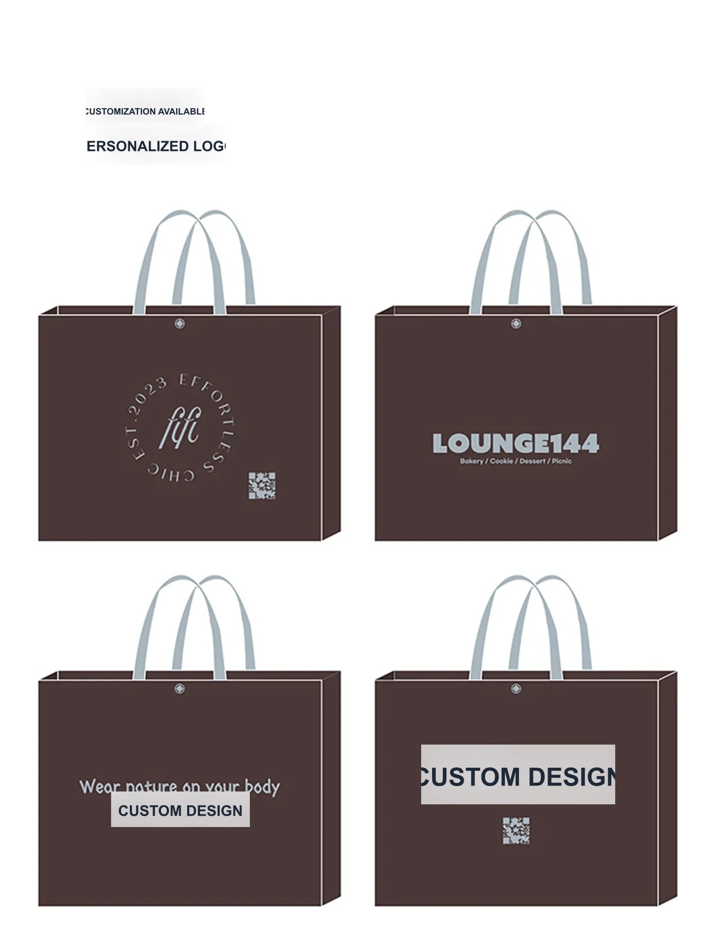 Boutique Non-Woven Tote Bags — 14 Styles product view 4