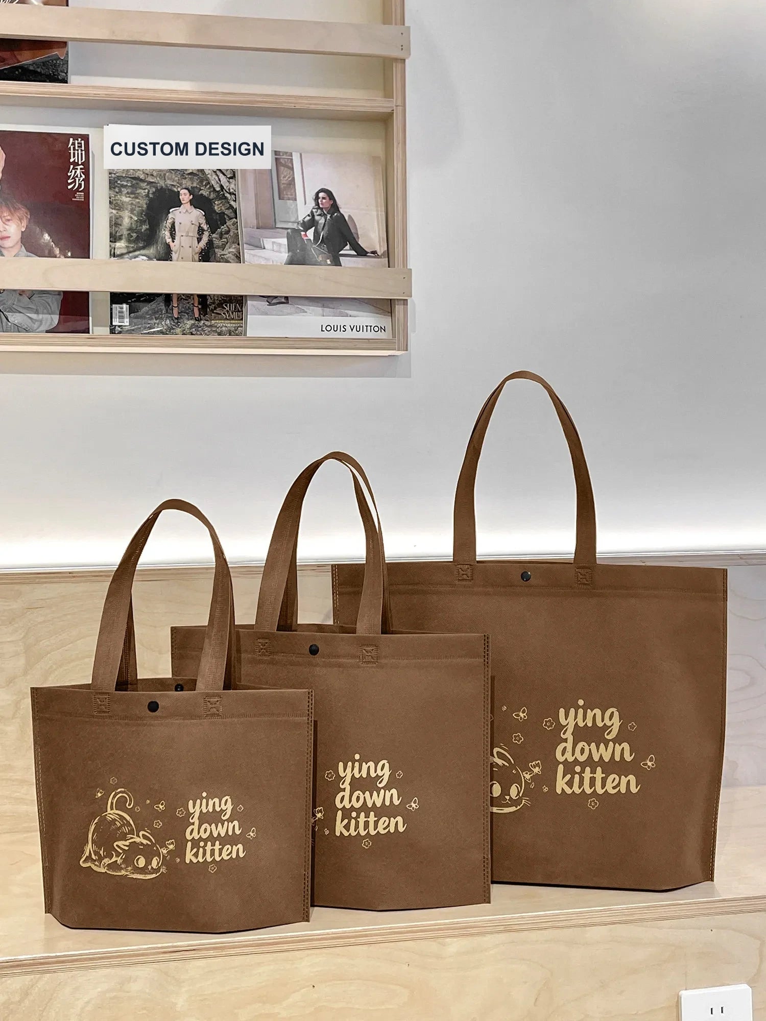 Boutique Non-Woven Tote Bags — 14 Styles product view 5
