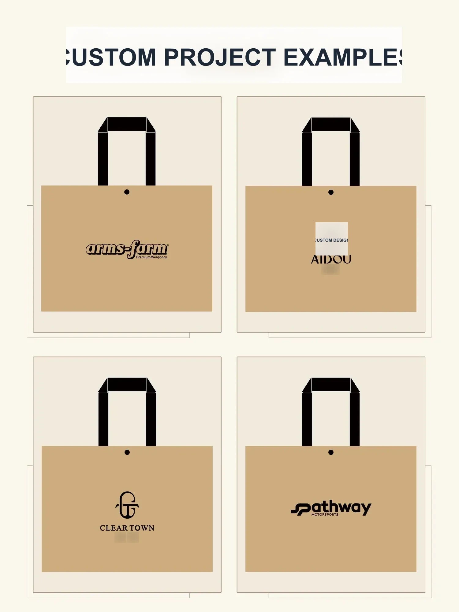 Boutique Non-Woven Tote Bags — 15 Styles product view 5