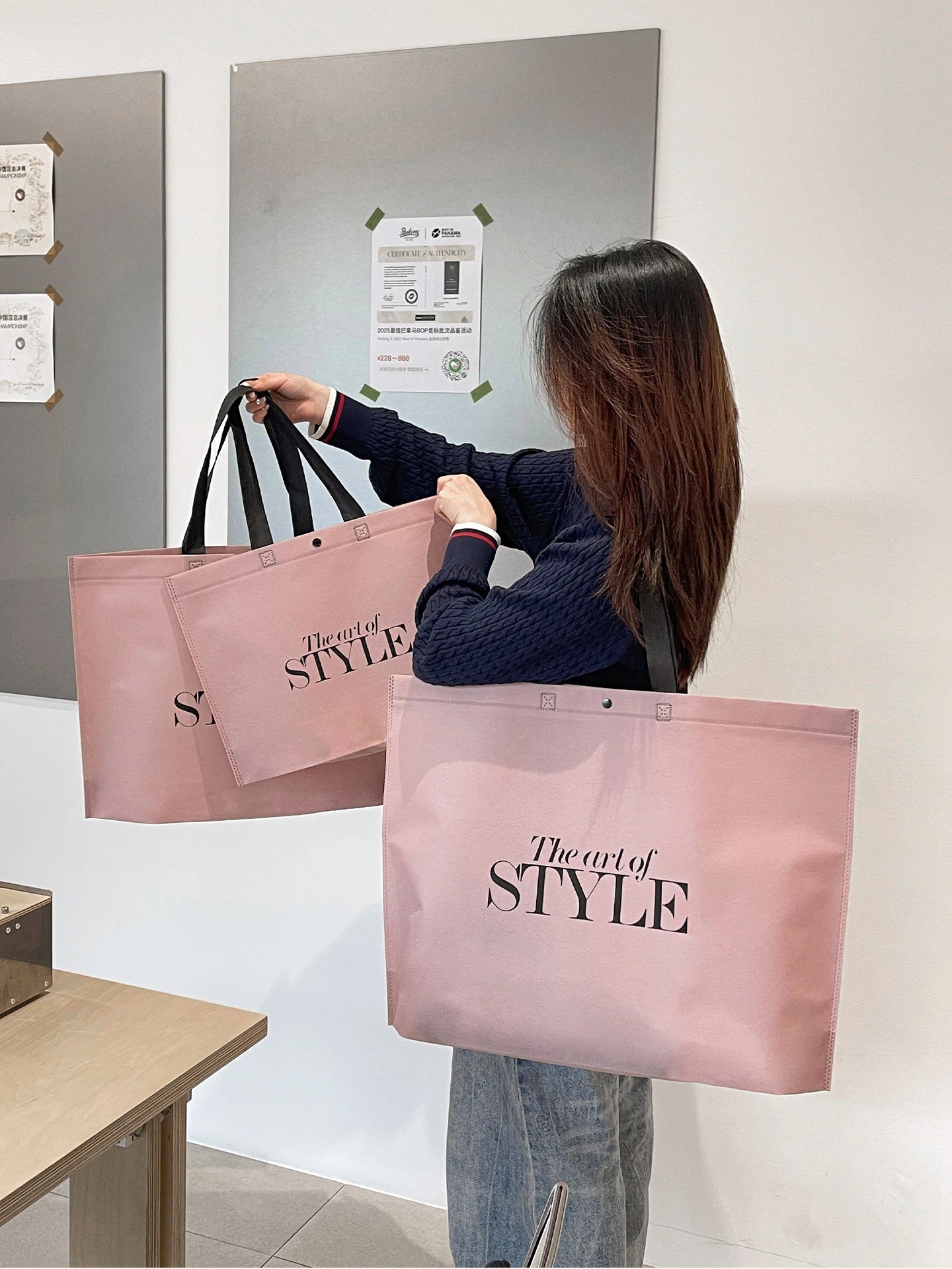 Boutique Non-Woven Tote Bags — 16 Styles product view 2