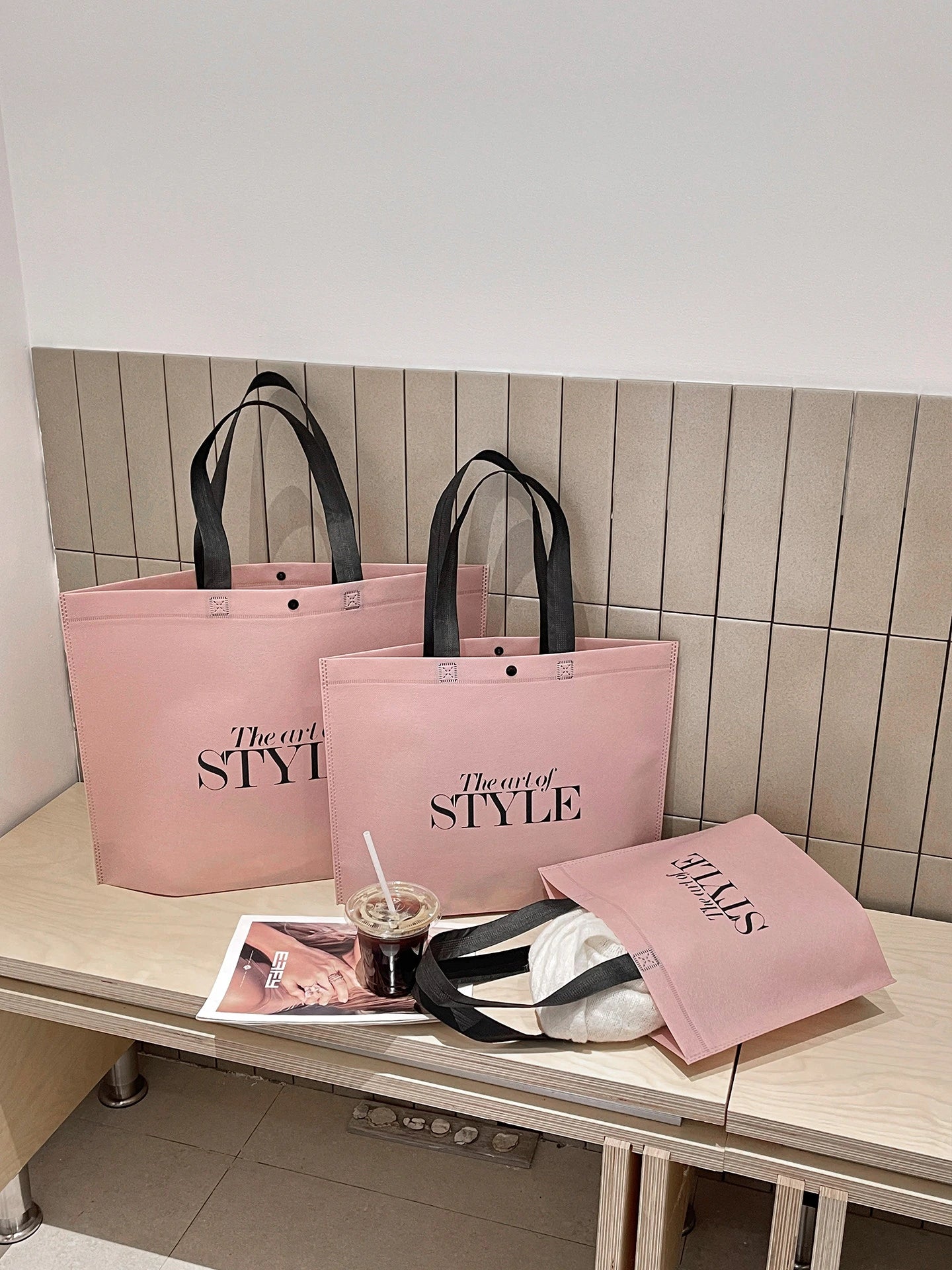 Boutique Non-Woven Tote Bags — 16 Styles product view 3