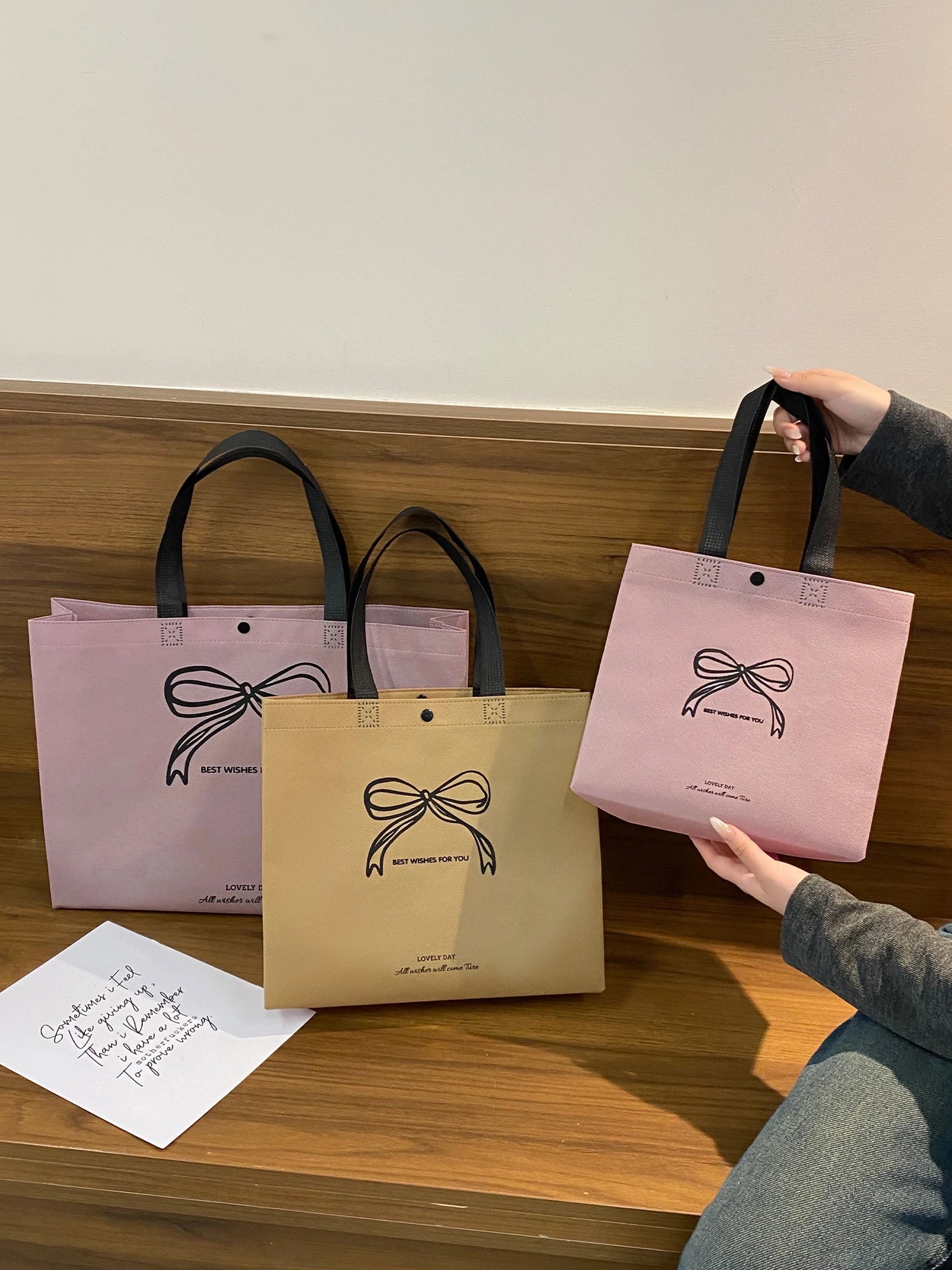 Boutique Non-Woven Tote Bags — 17 Styles product view 1