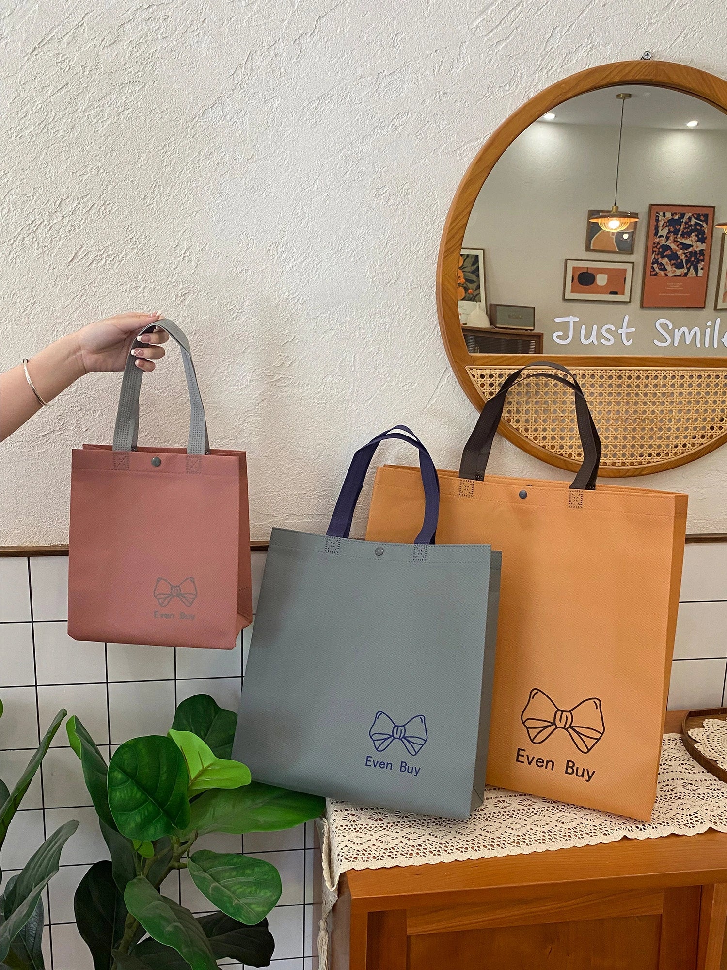 Boutique Non-Woven Tote Bags — 17 Styles product view 1