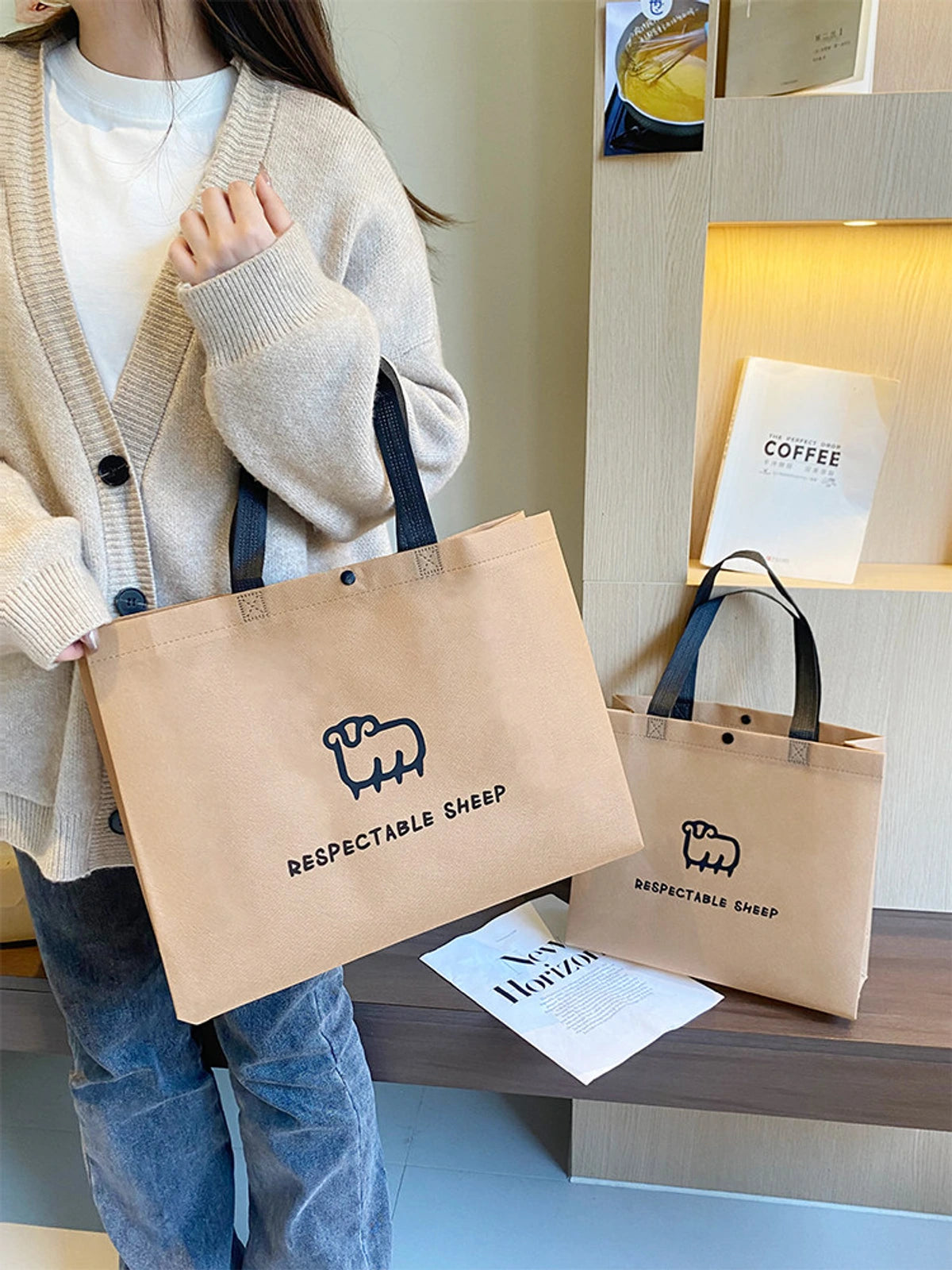 Boutique Non-Woven Tote Bags — 17 Styles product view 2