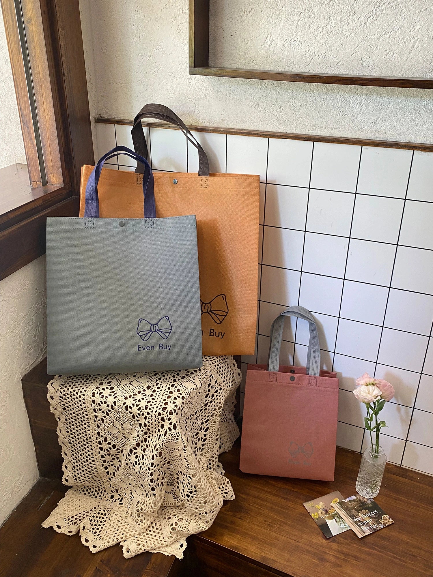 Boutique Non-Woven Tote Bags — 17 Styles product view 3