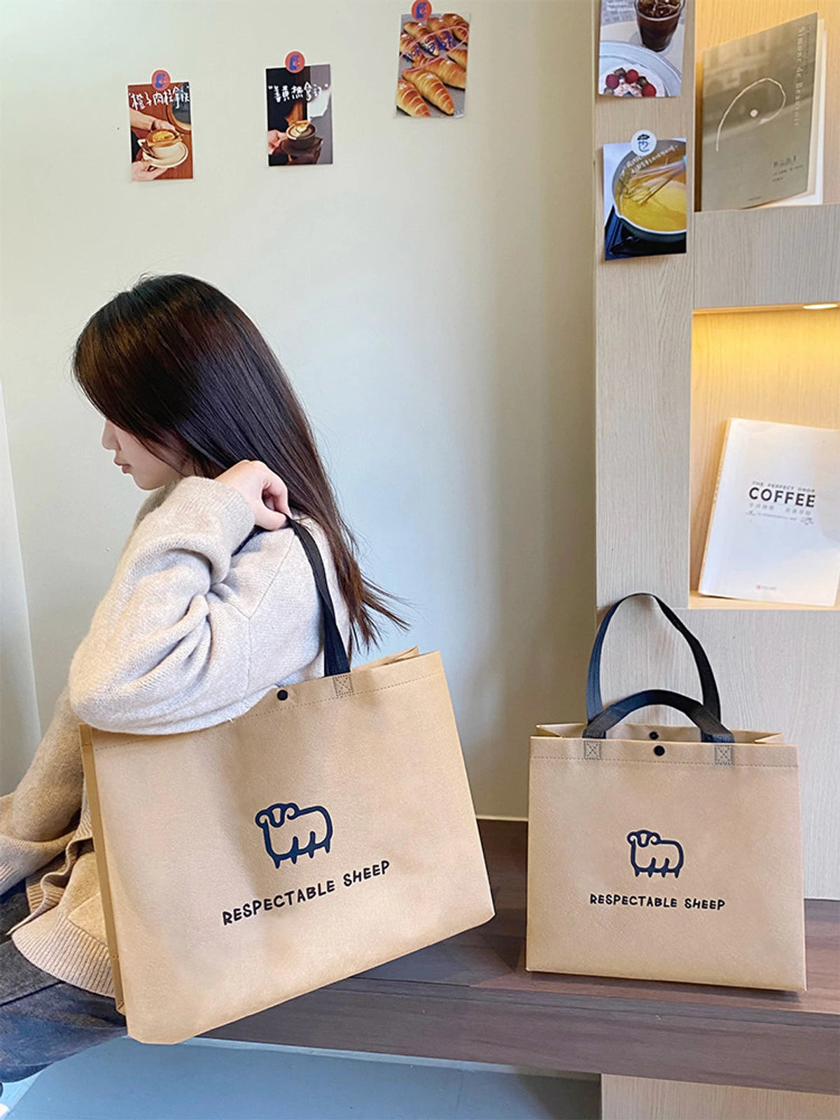 Boutique Non-Woven Tote Bags — 17 Styles product view 3