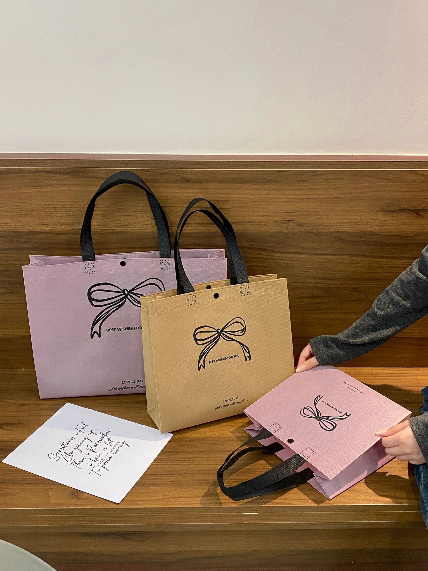 Boutique Non-Woven Tote Bags — 17 Styles product view 4