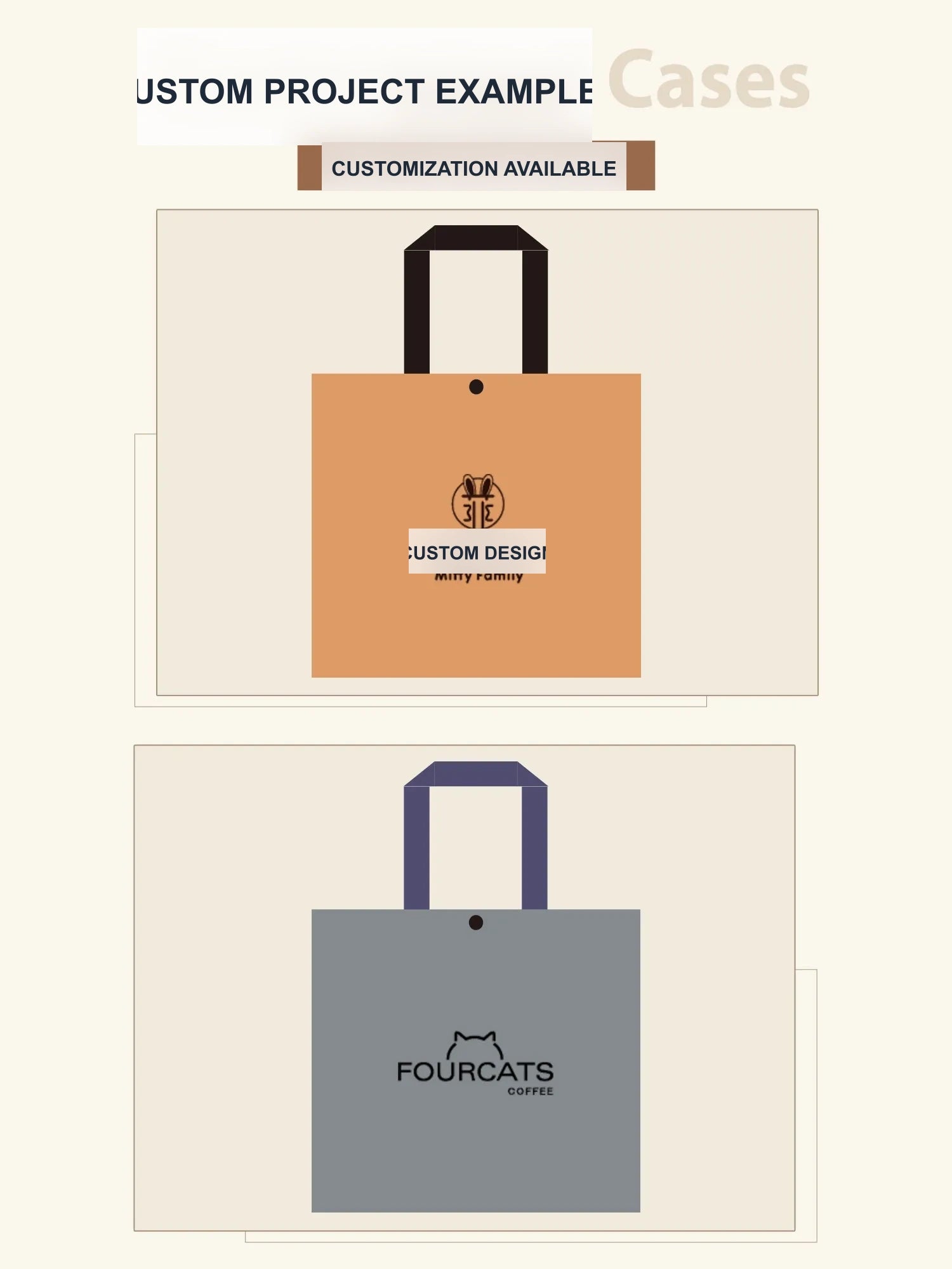 Boutique Non-Woven Tote Bags — 17 Styles product view 5