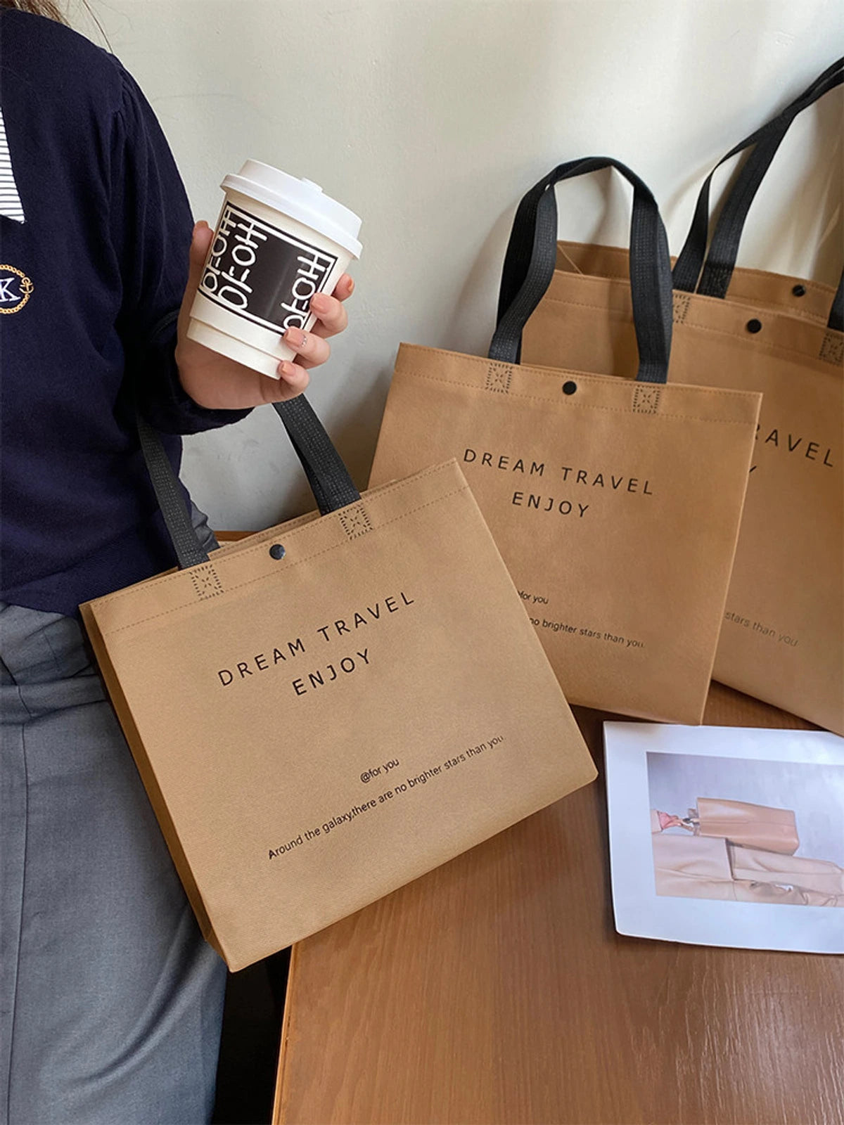 Boutique Non-Woven Tote Bags — 19 Styles product view 2