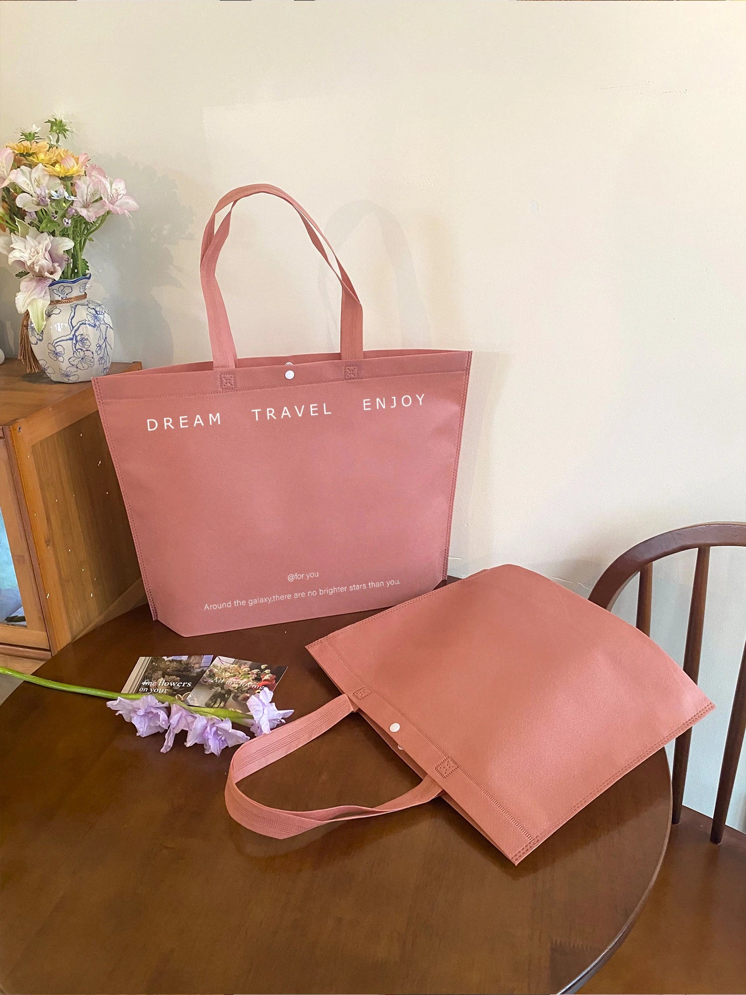 Boutique Non-Woven Tote Bags — 2 Styles product view 1