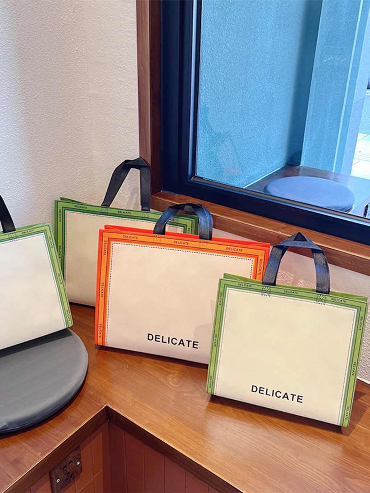 Boutique Non-Woven Tote Bags — 2 Styles product view 2