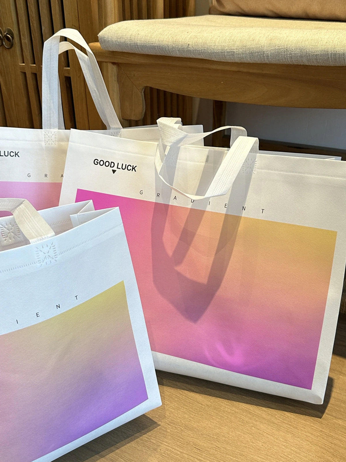 Boutique Non-Woven Tote Bags — 2 Styles product view 2