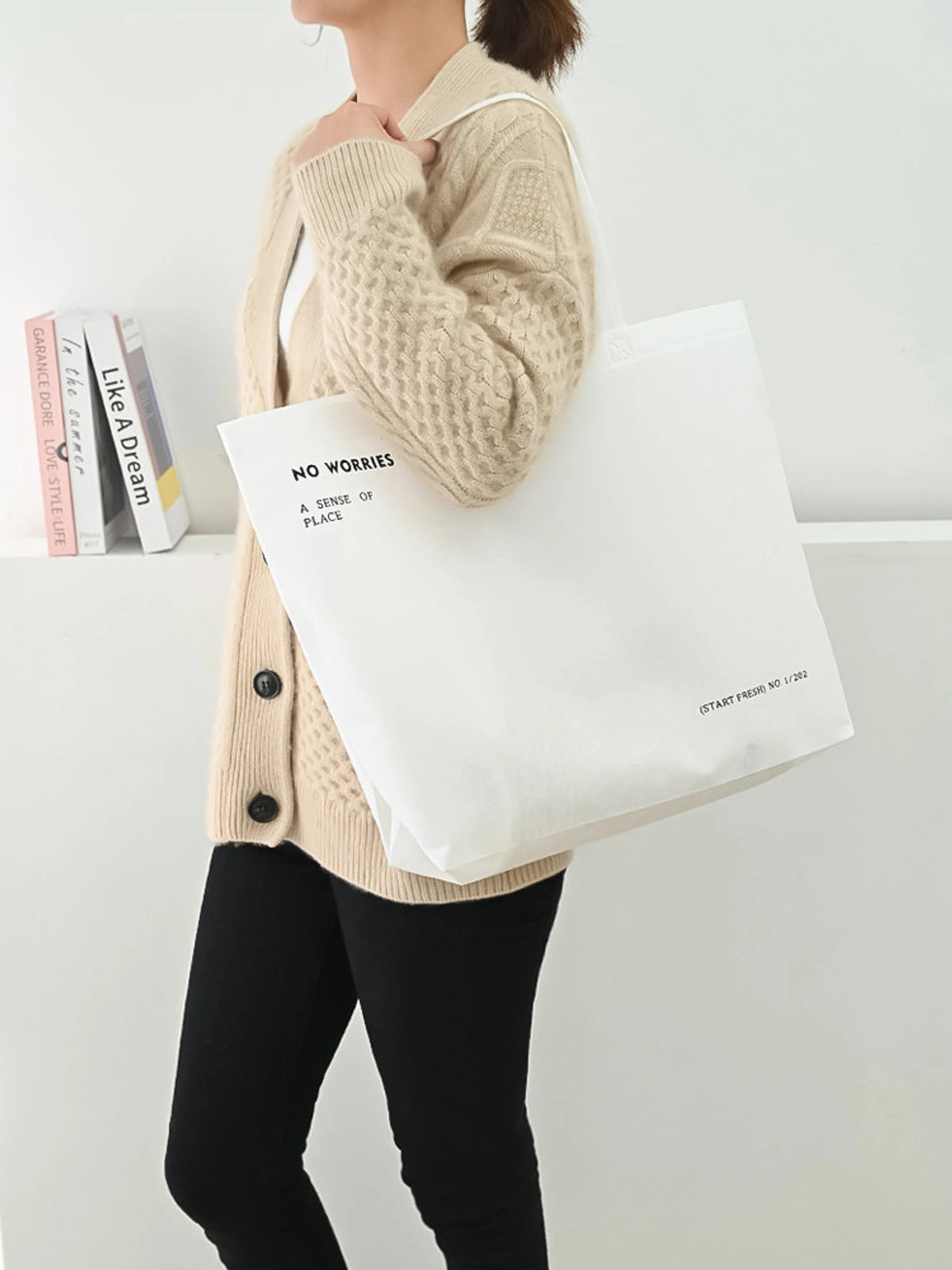 Boutique Non-Woven Tote Bags — 2 Styles product view 2