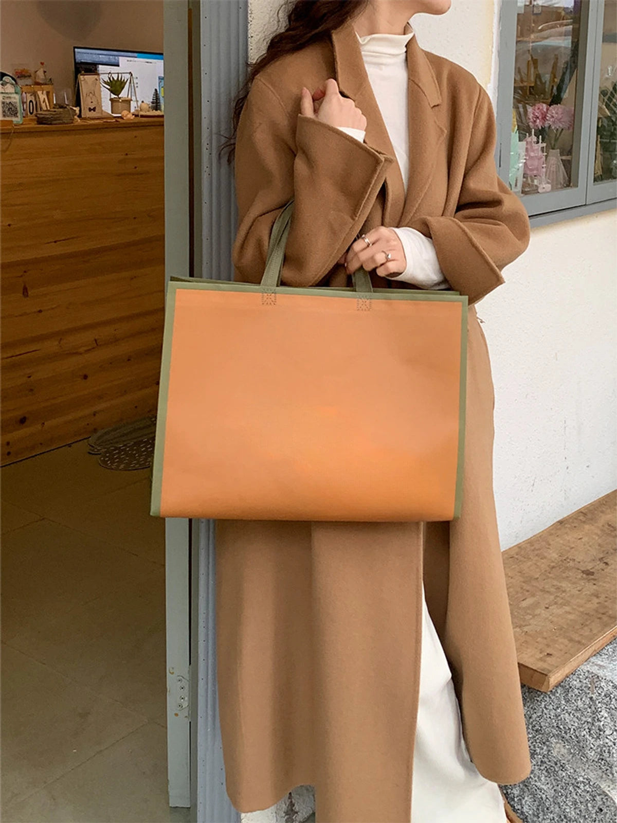Boutique Non-Woven Tote Bags — 2 Styles product view 2