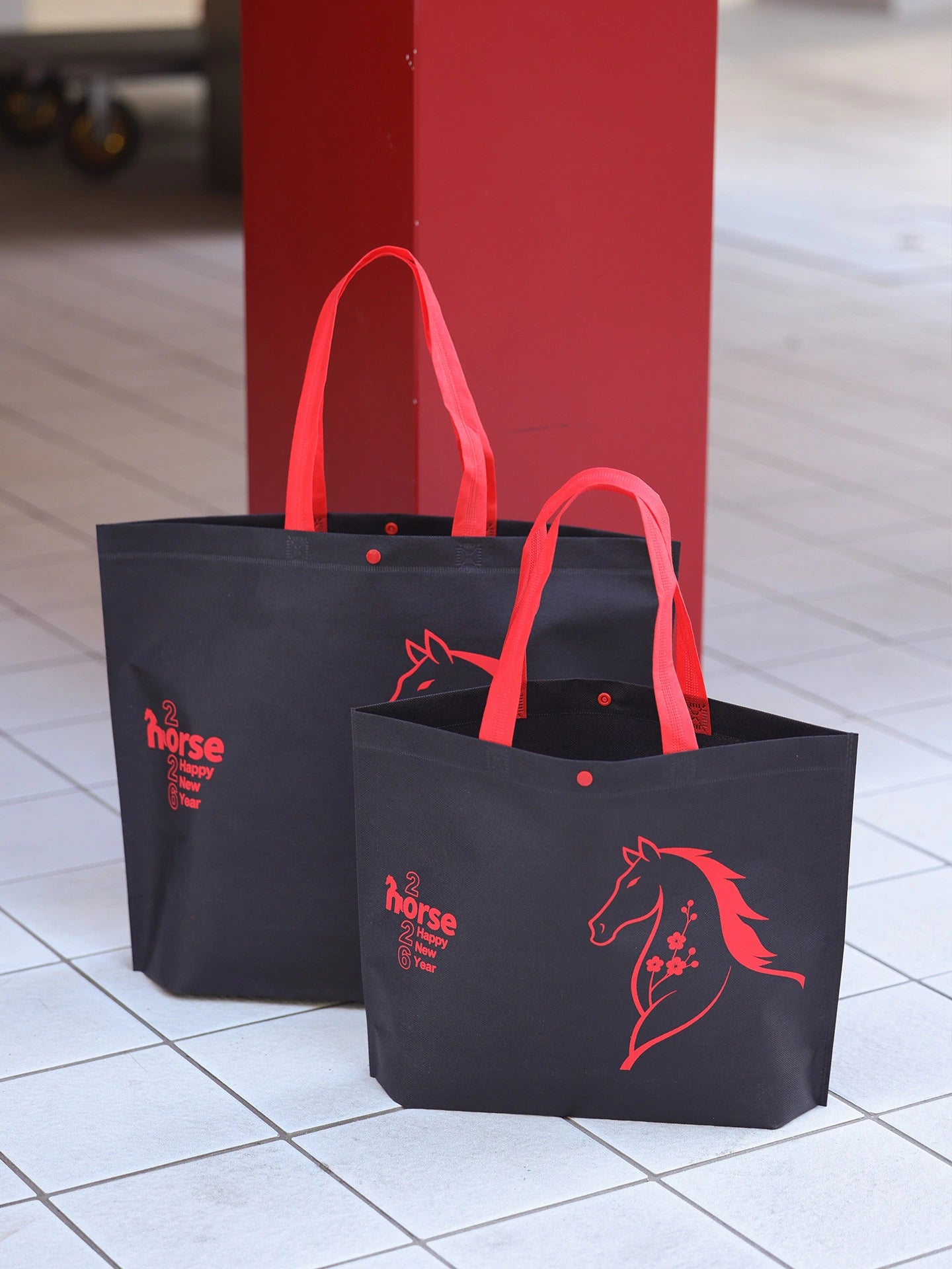 Boutique Non-Woven Tote Bags — 2 Styles product view 2