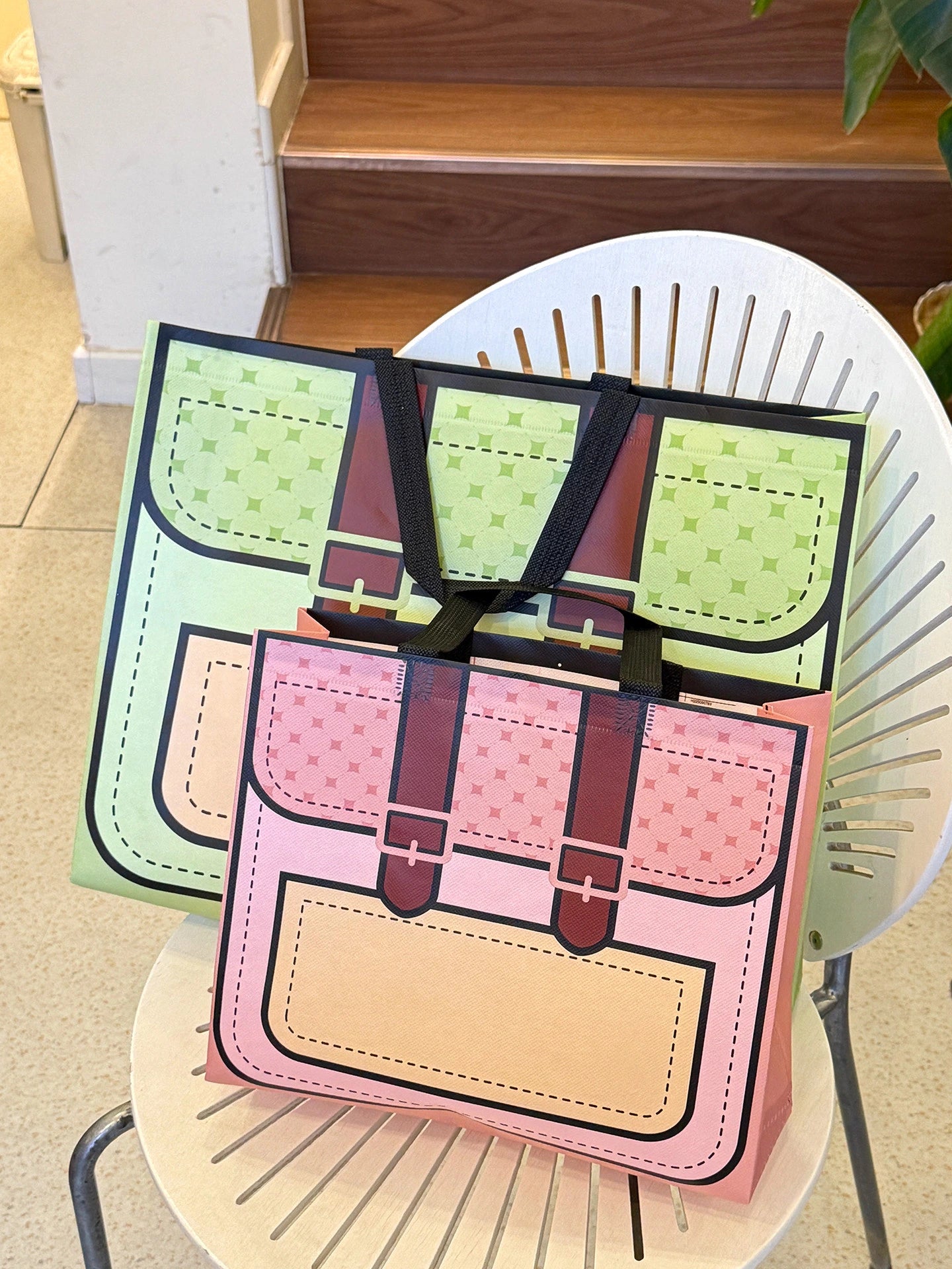 Boutique Non-Woven Tote Bags — 2 Styles product view 3