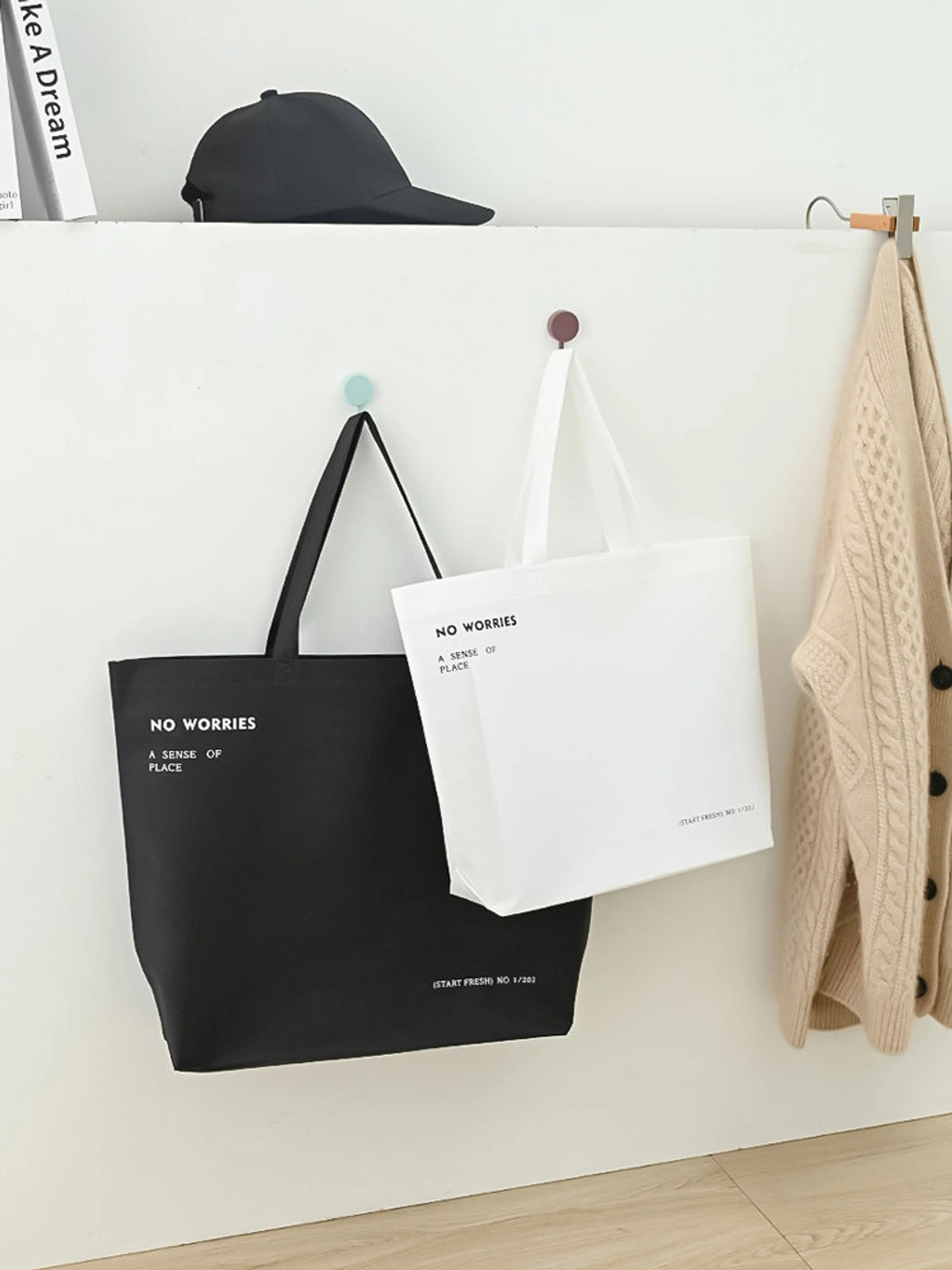 Boutique Non-Woven Tote Bags — 2 Styles product view 4