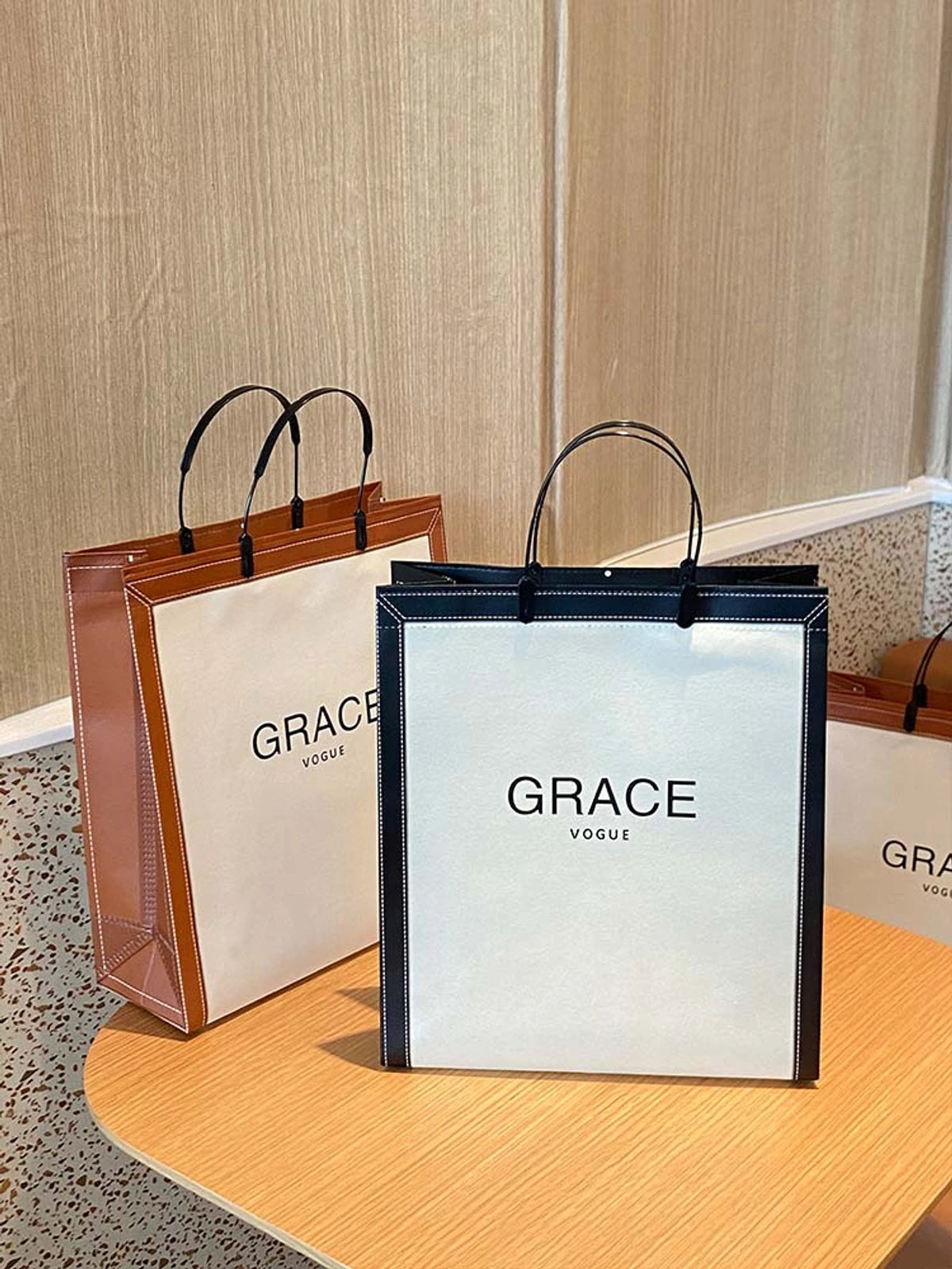Boutique Non-Woven Tote Bags — 2 Styles product view 4