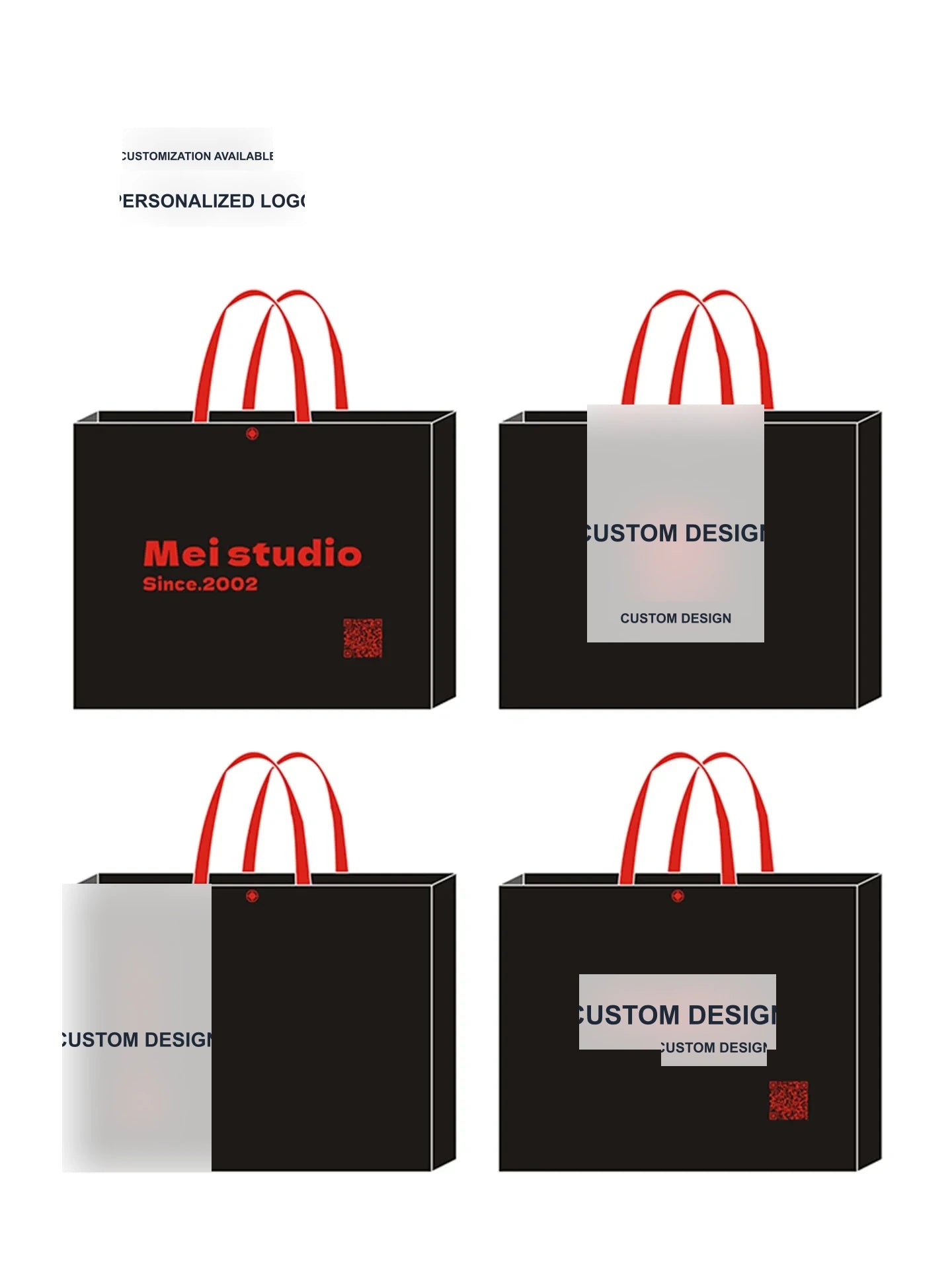 Boutique Non-Woven Tote Bags — 2 Styles product view 4