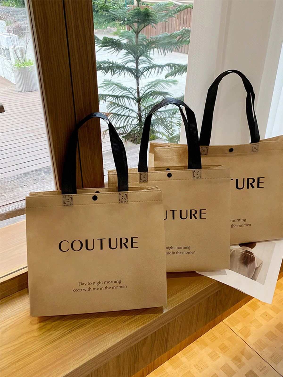 Boutique Non-Woven Tote Bags — 2 Styles product view 4