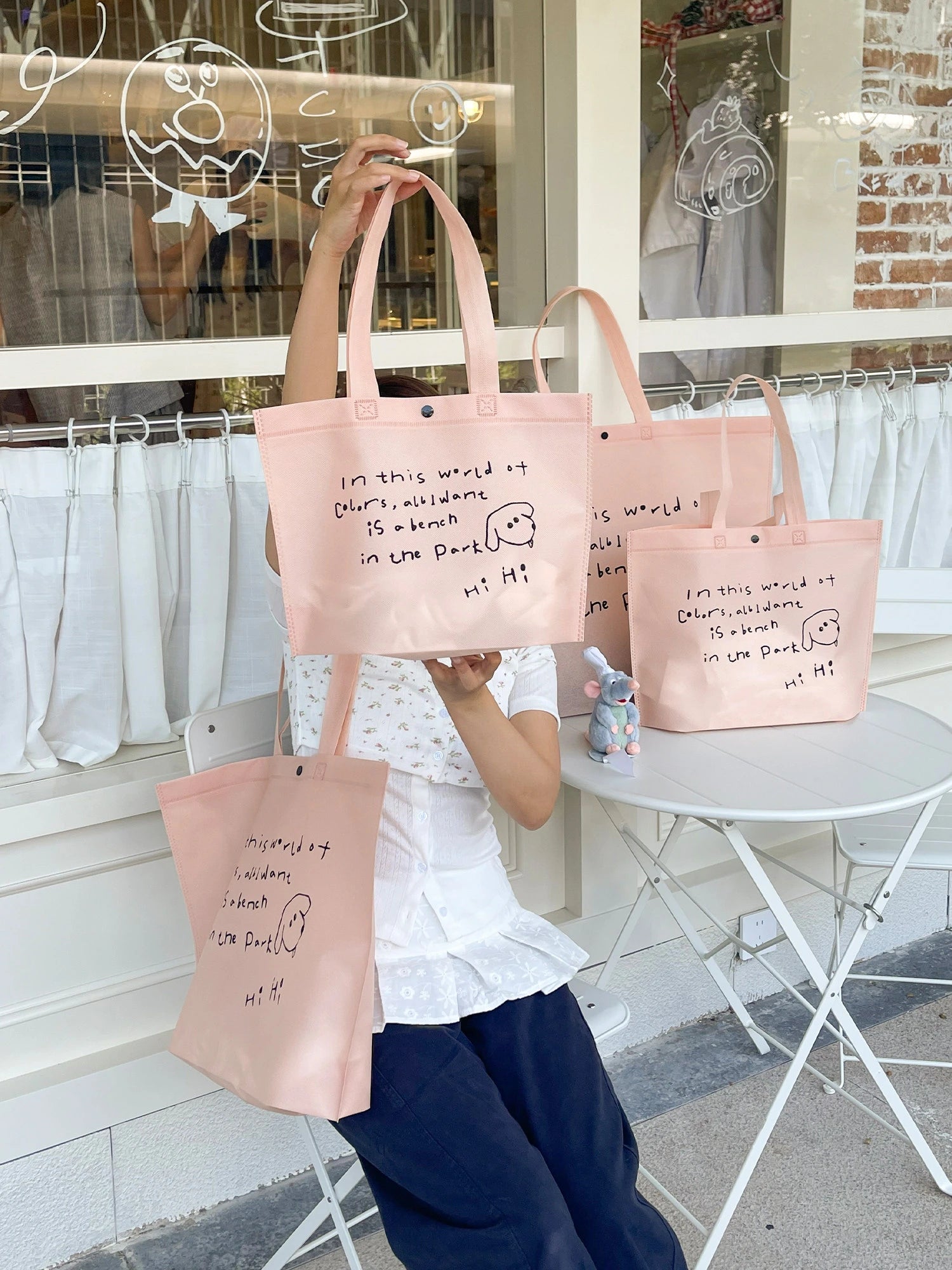 Boutique Non-Woven Tote Bags — 20 Styles product view 3