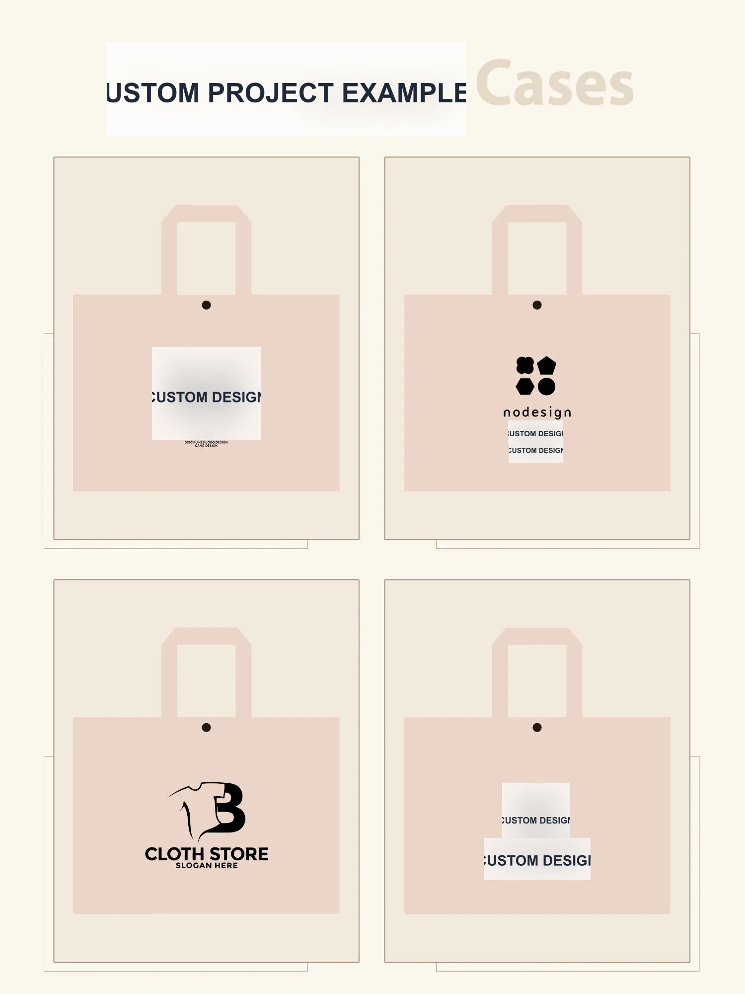 Boutique Non-Woven Tote Bags — 20 Styles product view 5