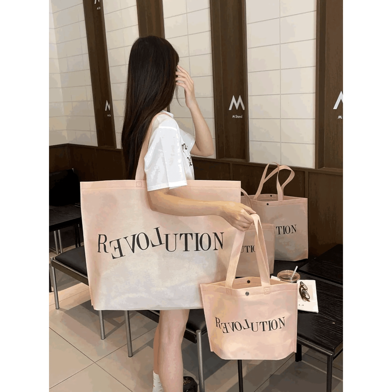 Boutique Non-Woven Tote Bags — 22 Styles animated product view 1