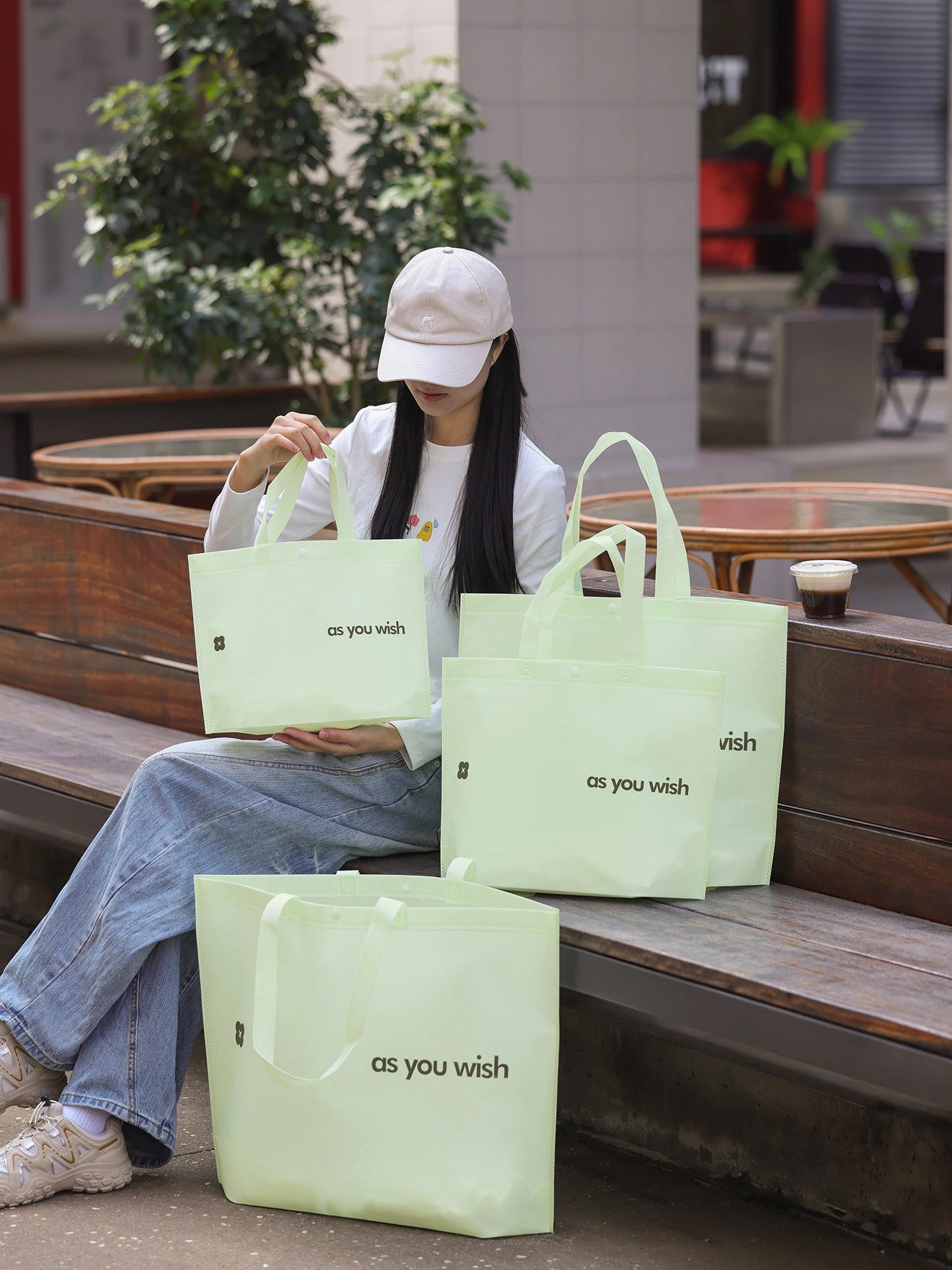 Boutique Non-Woven Tote Bags — 3 Styles product view 1