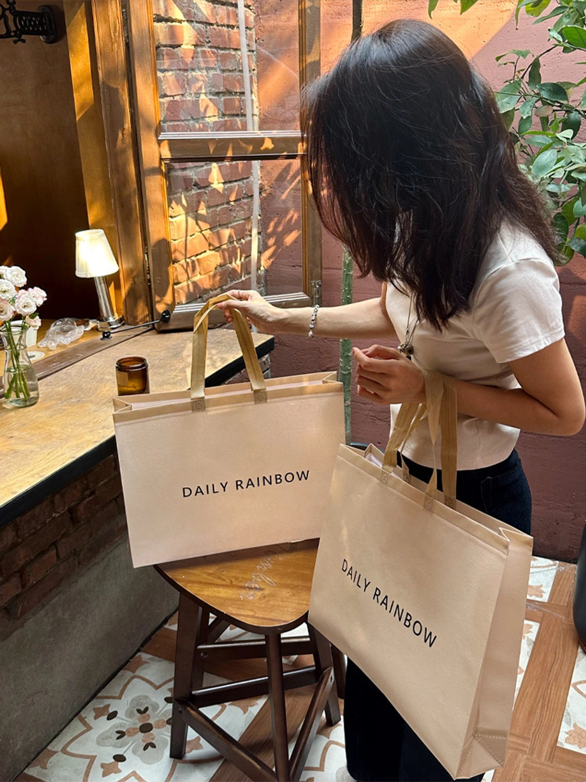 Boutique Non-Woven Tote Bags — 3 Styles product view 2