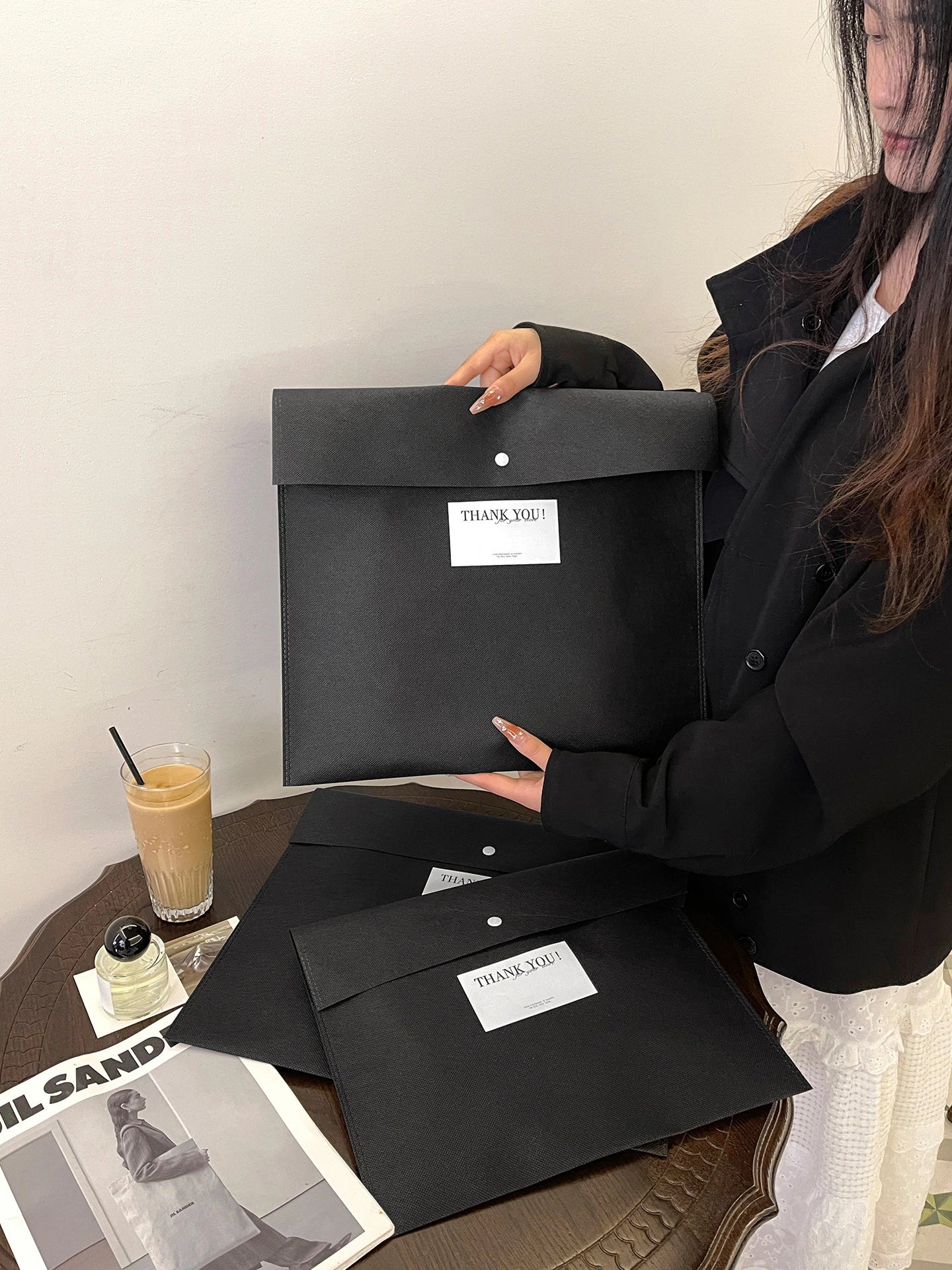Boutique Non-Woven Tote Bags — 3 Styles product view 2