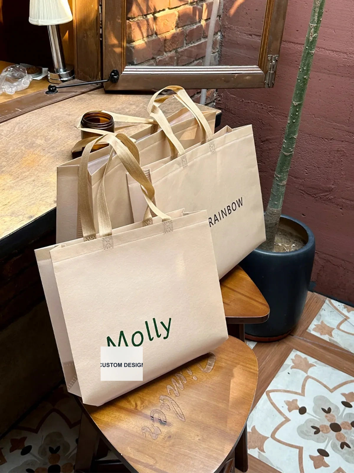 Boutique Non-Woven Tote Bags — 3 Styles product view 3