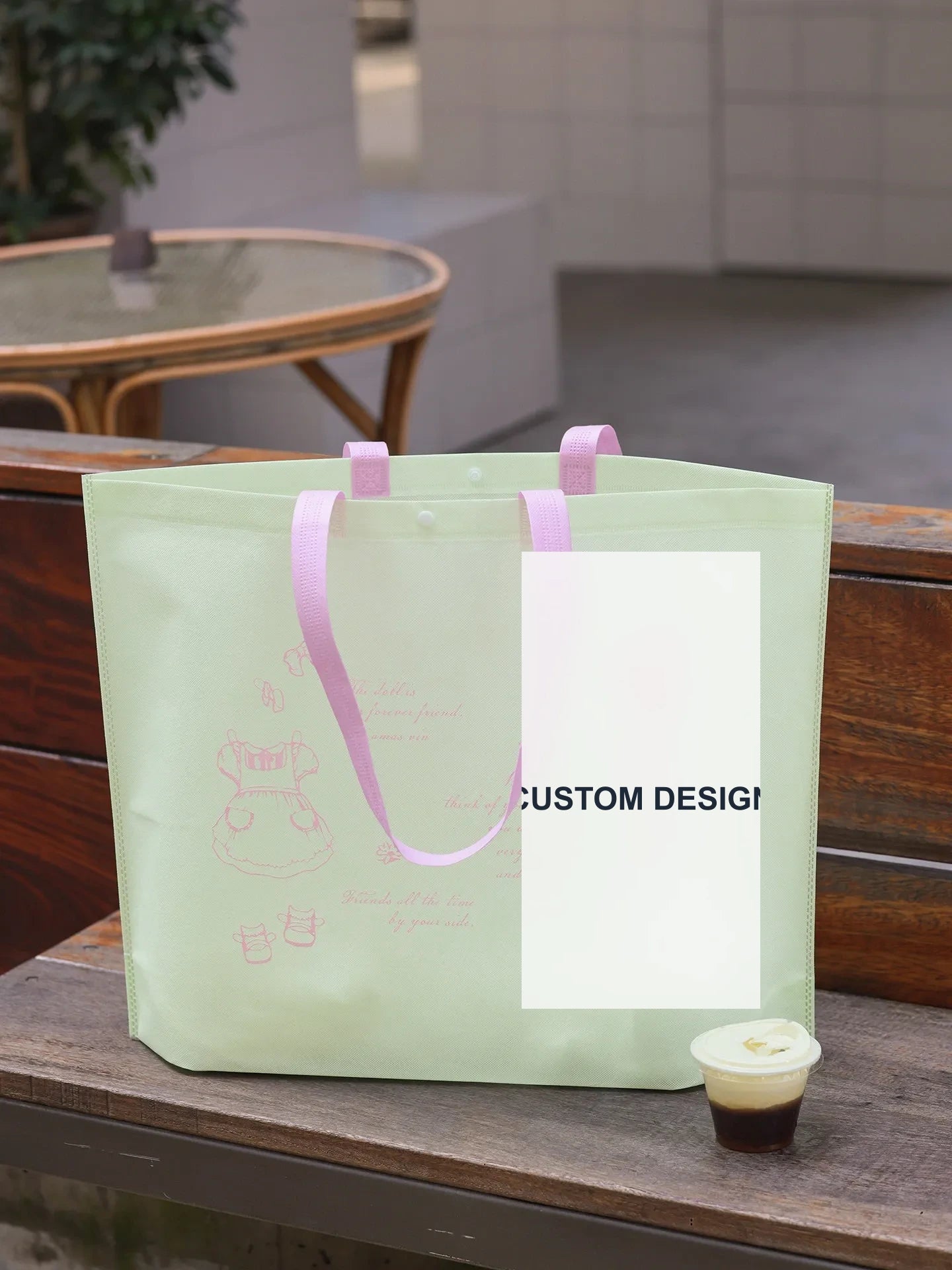 Boutique Non-Woven Tote Bags — 3 Styles product view 4