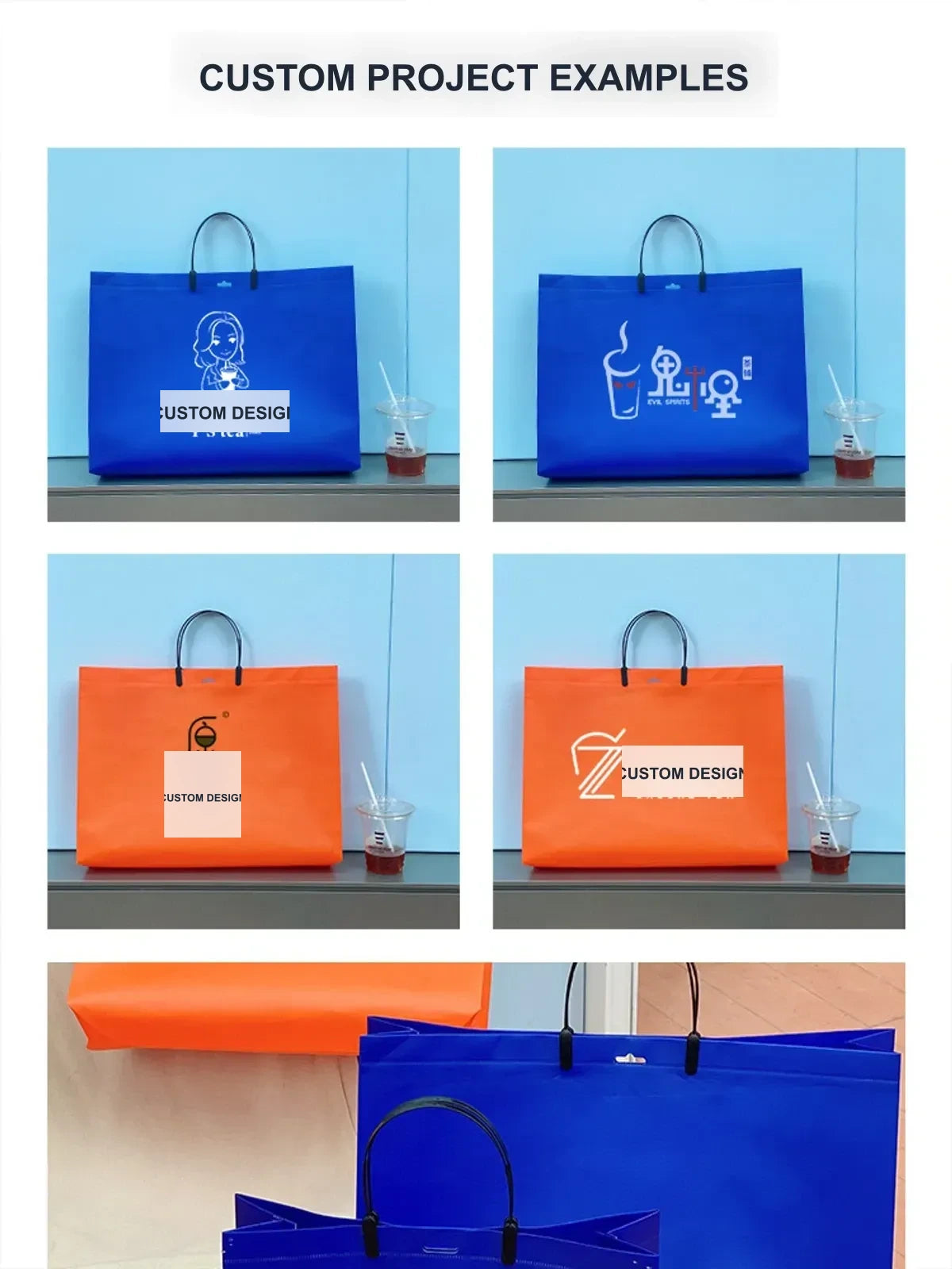 Boutique Non-Woven Tote Bags — 3 Styles product view 5