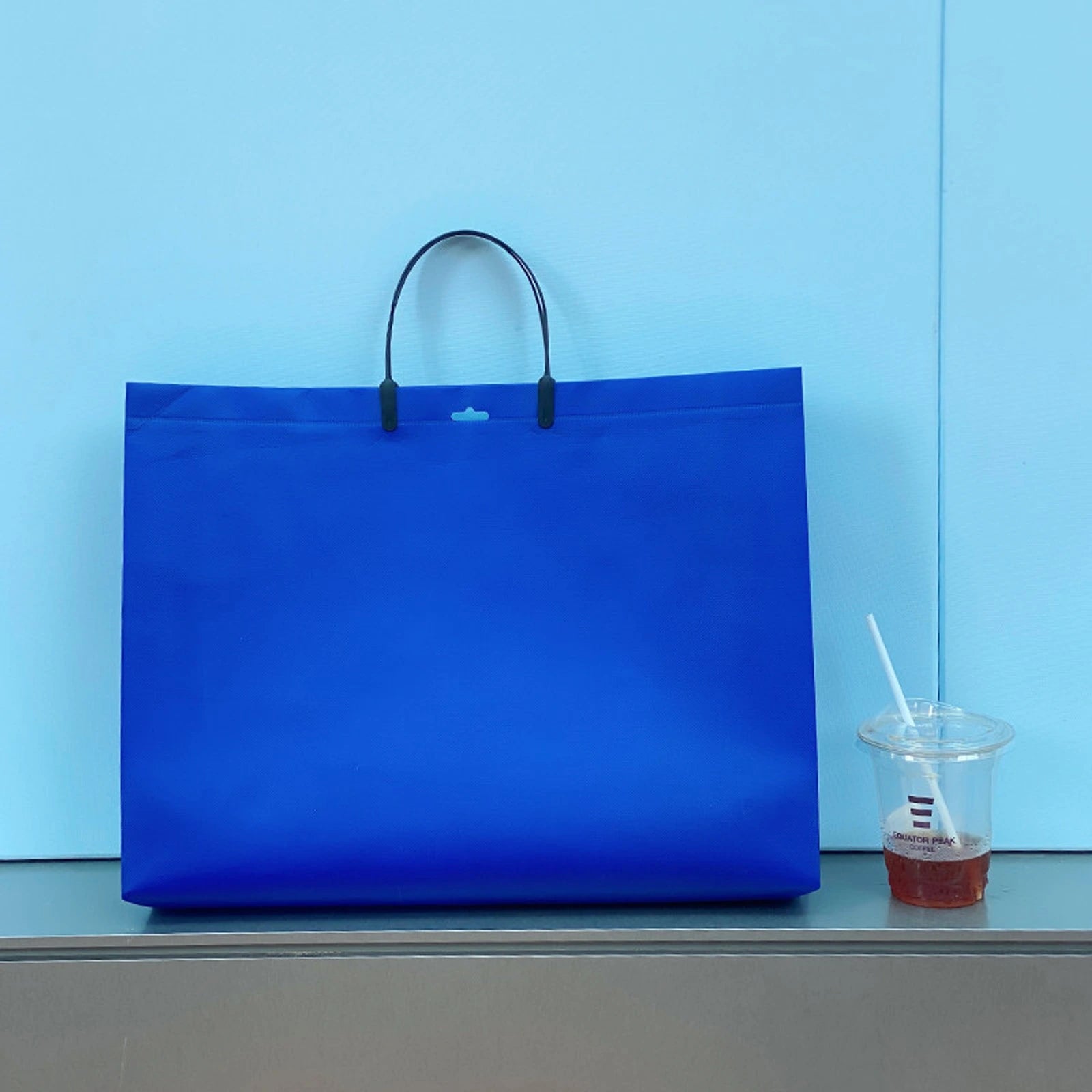 Boutique Non-Woven Tote Bags — 3 Styles — PlainKlein Blue