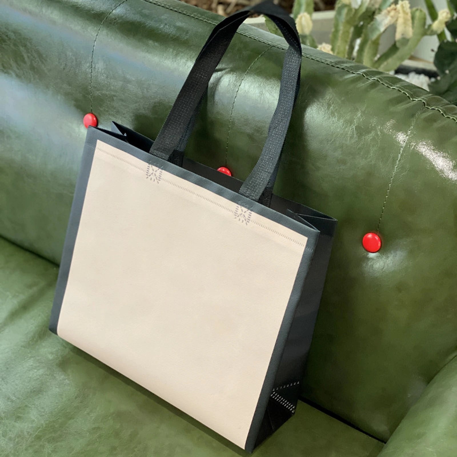 Boutique Non-Woven Tote Bags — 3 Styles — Warm Apricot