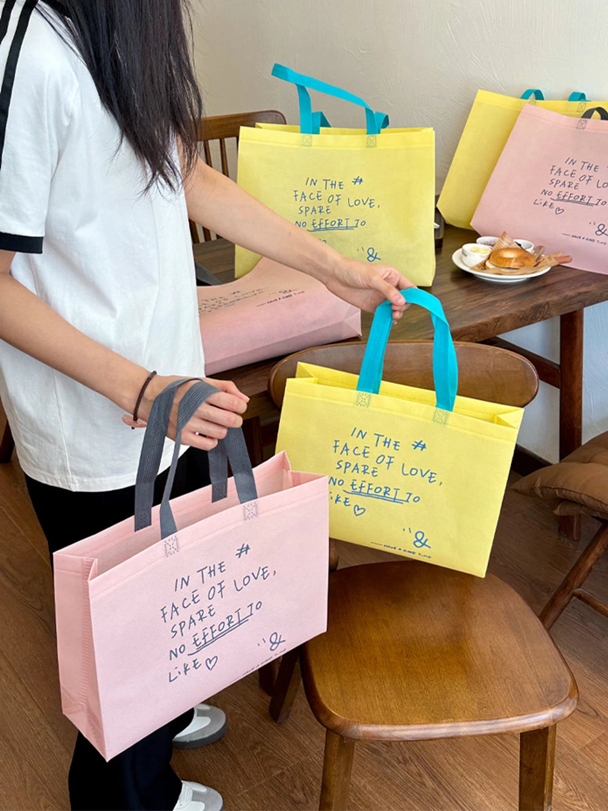 Boutique Non-Woven Tote Bags — 4 Styles product view 1