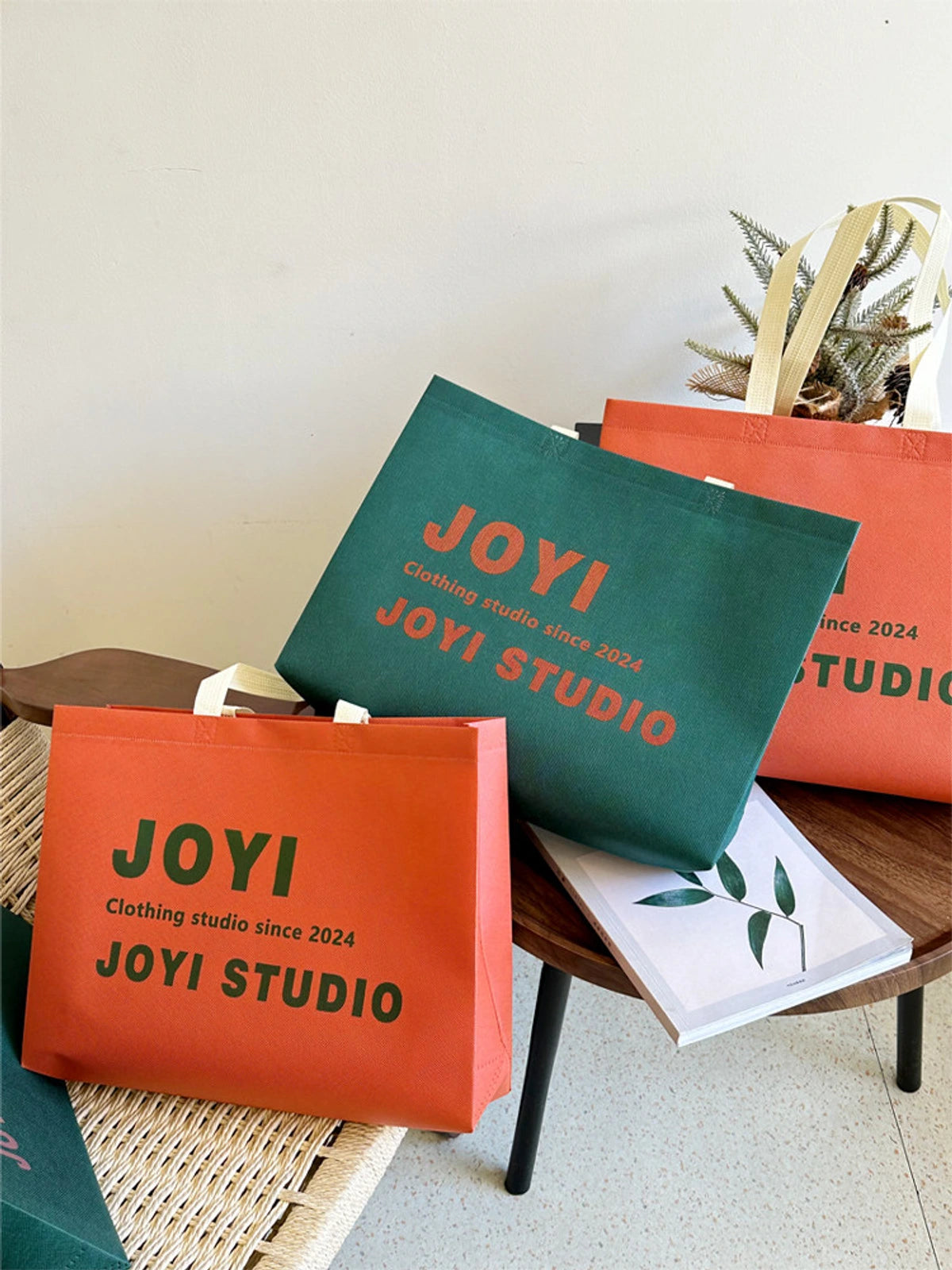 Boutique Non-Woven Tote Bags — 4 Styles product view 1