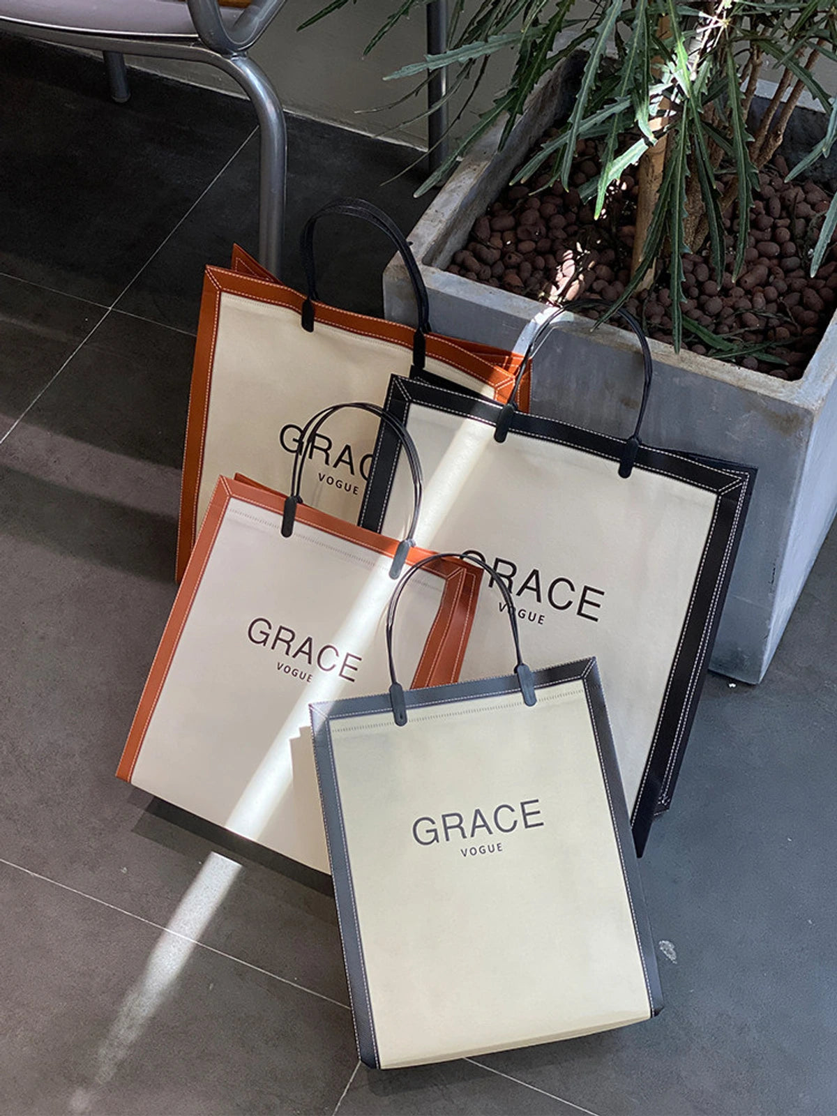 Boutique Non-Woven Tote Bags — 4 Styles product view 1