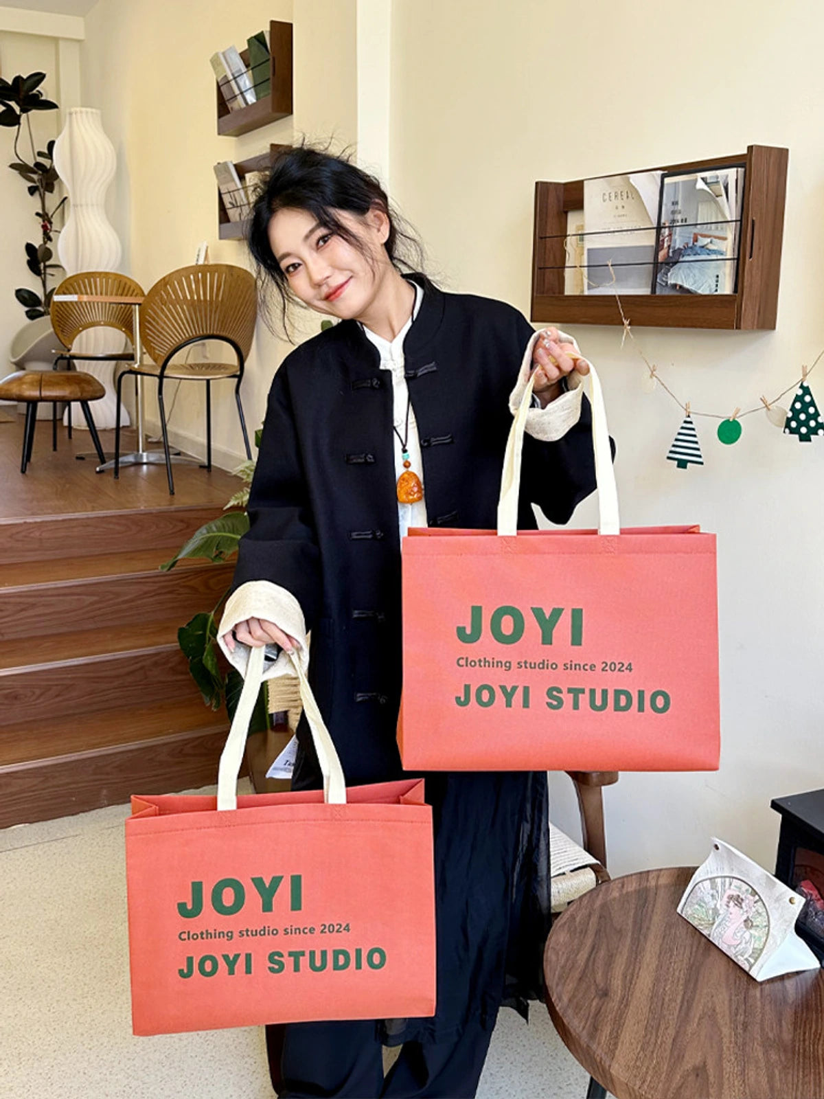 Boutique Non-Woven Tote Bags — 4 Styles product view 2