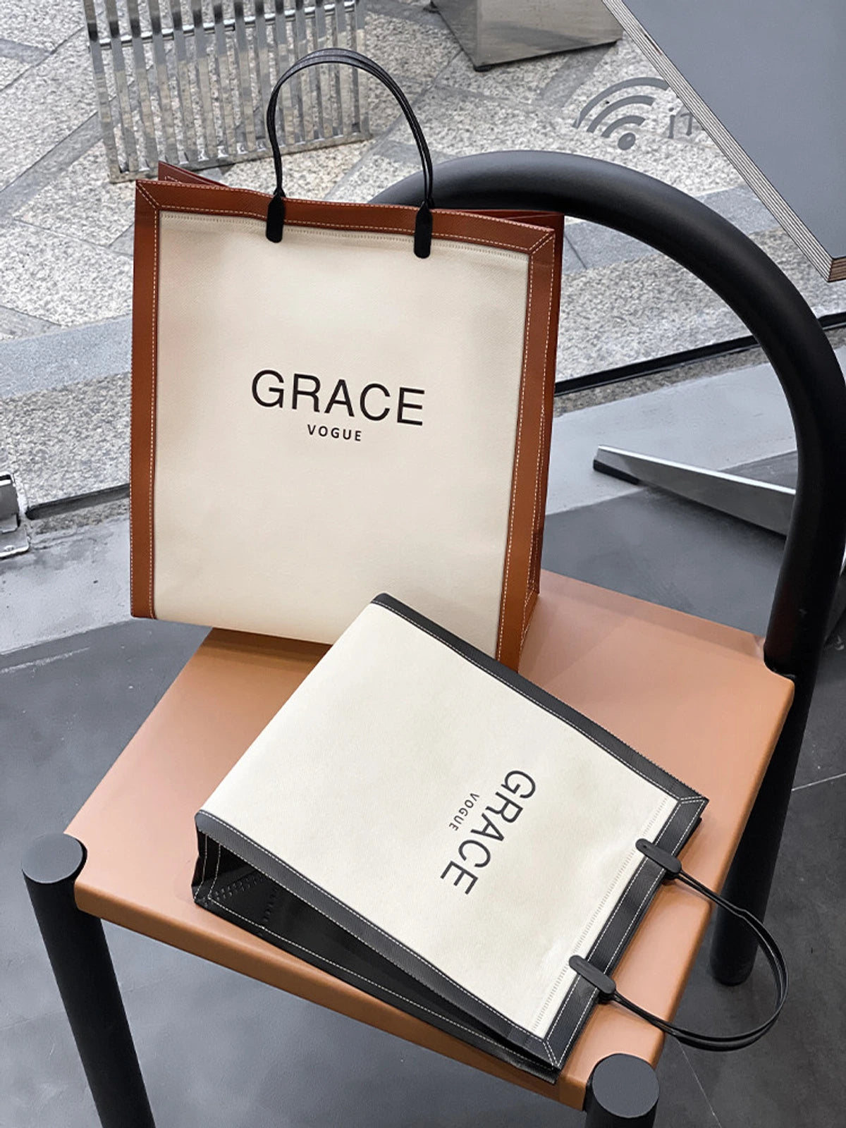 Boutique Non-Woven Tote Bags — 4 Styles product view 2