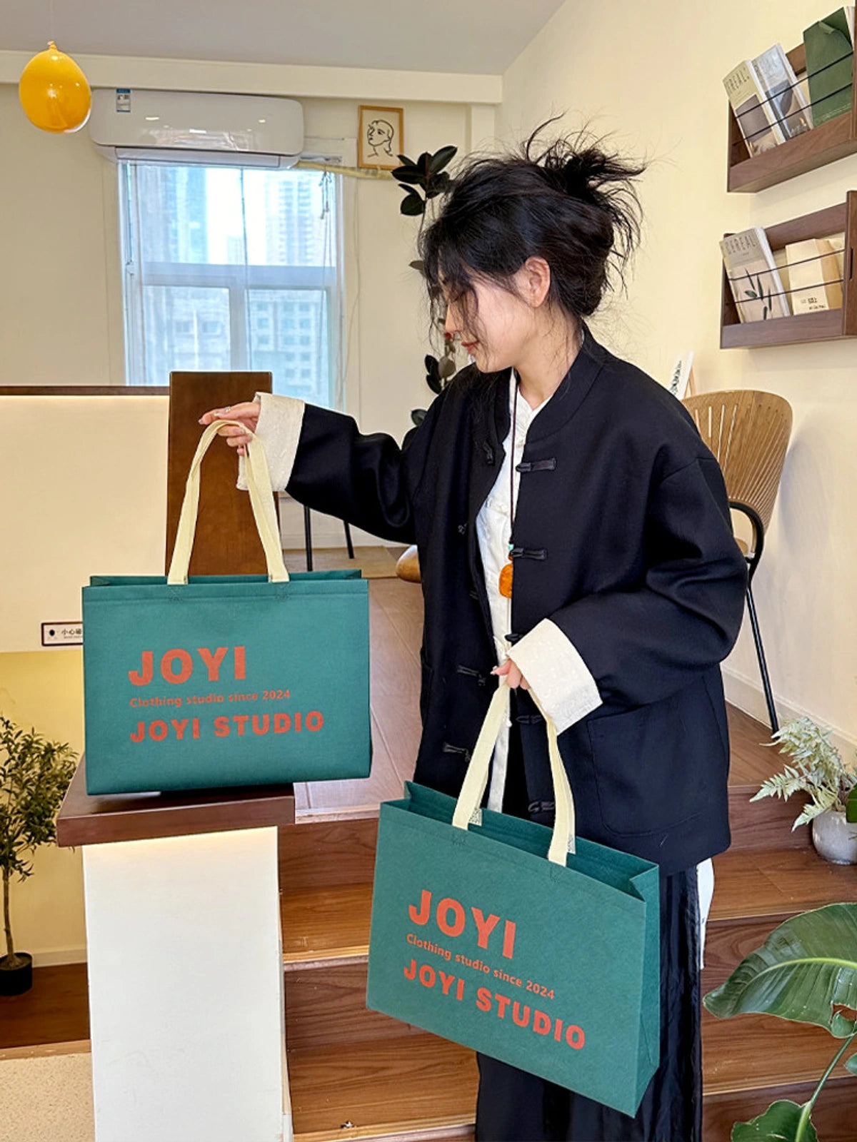 Boutique Non-Woven Tote Bags — 4 Styles product view 3
