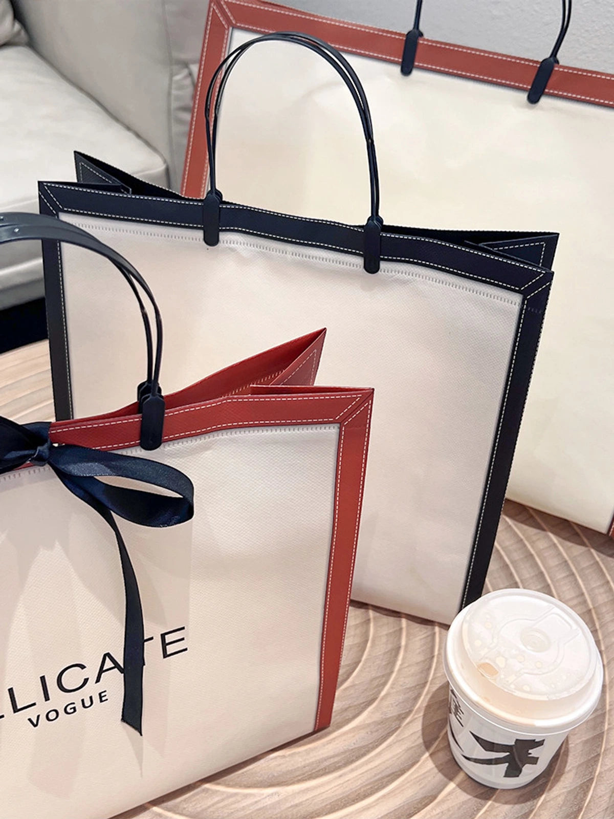 Boutique Non-Woven Tote Bags — 4 Styles product view 3
