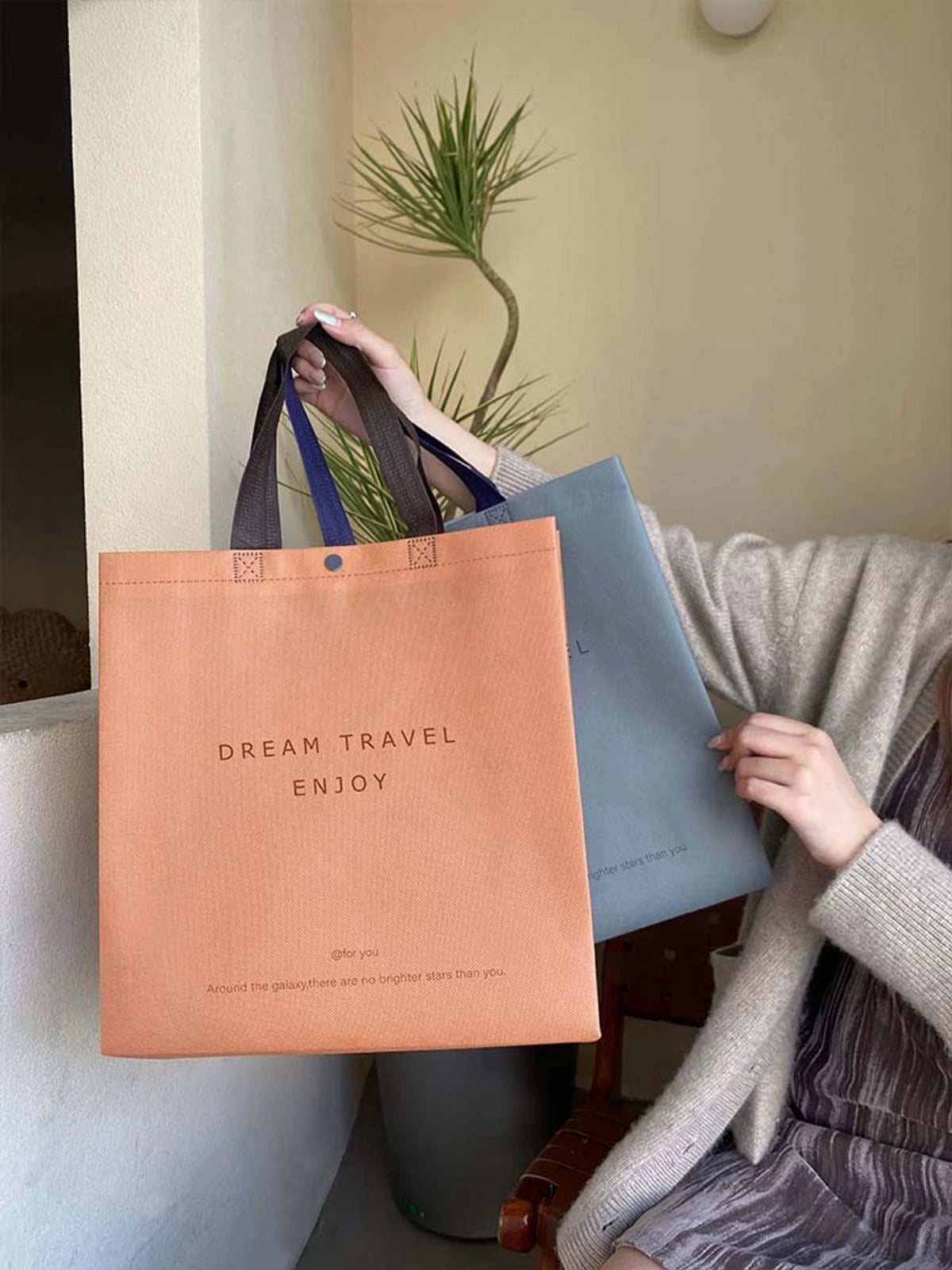 Boutique Non-Woven Tote Bags — 4 Styles product view 3